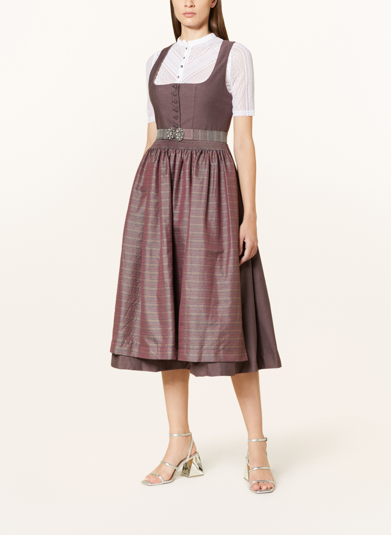 Johann & Johanna Dirndl: DUNKELROT / BLAU / BEIGE