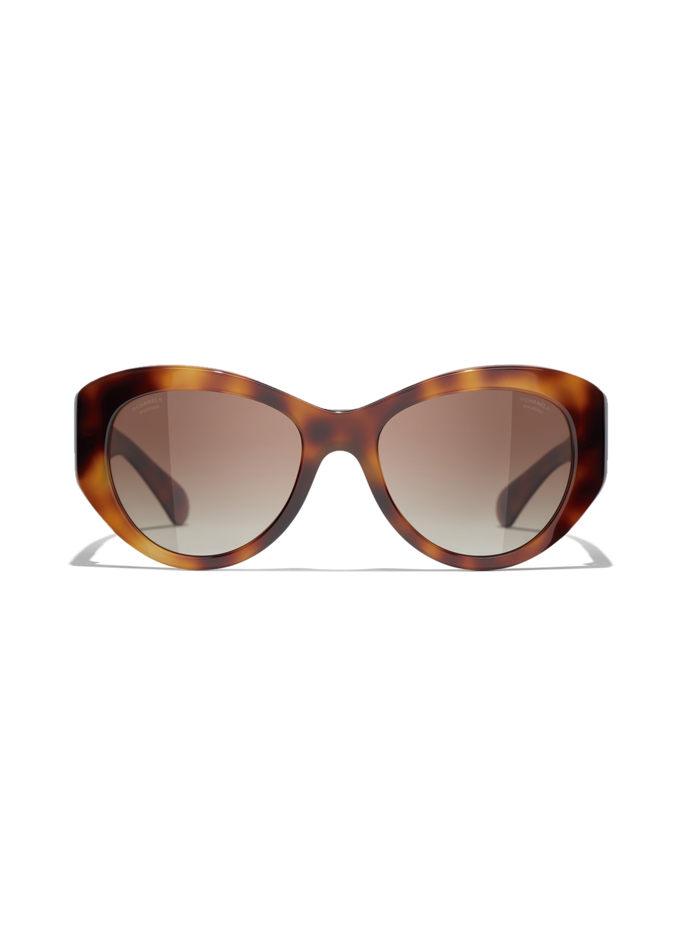CHANEL Cat-eye shaped sunglasses: 1295S9 - HAVANA/ BROWN GRADIENT