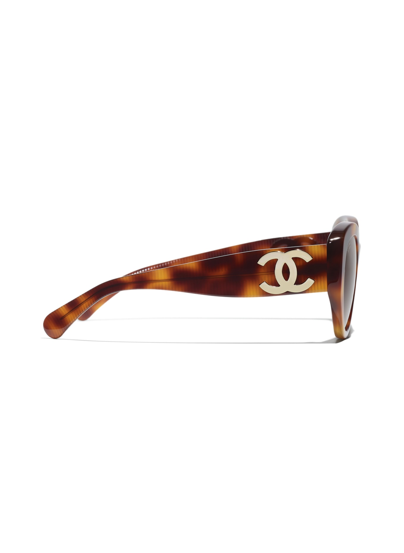 CHANEL Cat-eye shaped sunglasses: 1295S9 - HAVANA/ BROWN GRADIENT