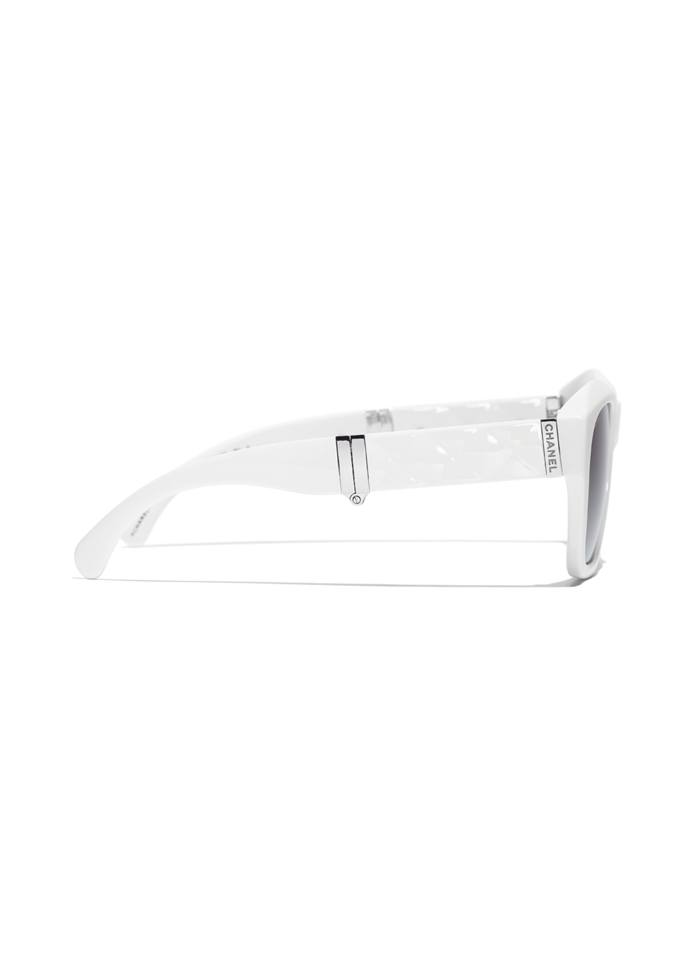 CHANEL Square sunglasses, Color: C716S6 - WHITE/ GRAY GRADIENT (Image 3)