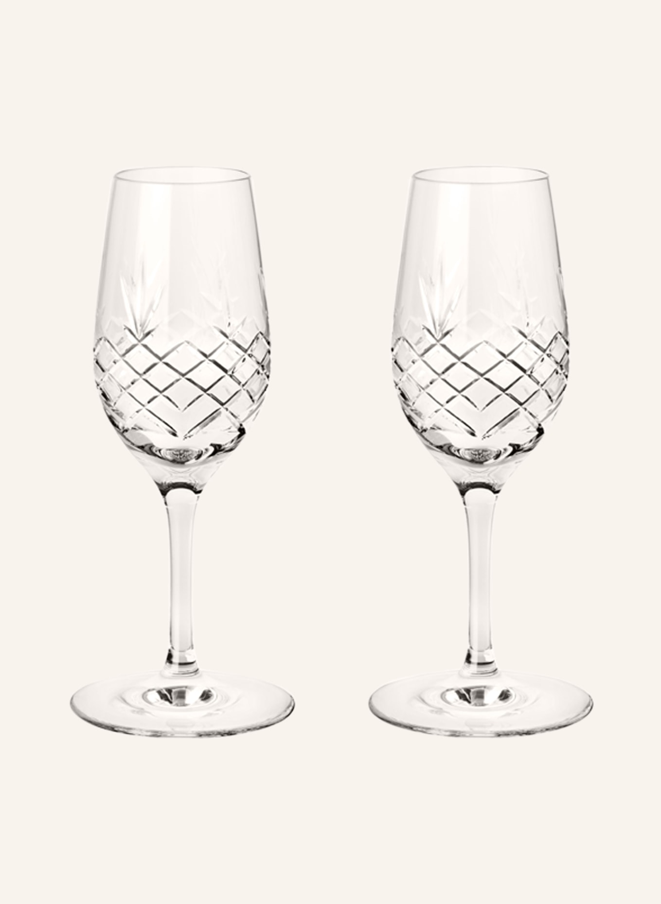 FREDERIK BAGGER Set of 2 wine glasses CRISPY PORT, Color: WHITE (Image 1)