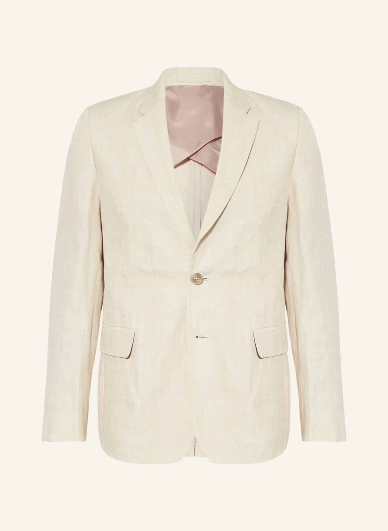 COS Linen blazer slim fit, Color: BEIGE (Image 1)