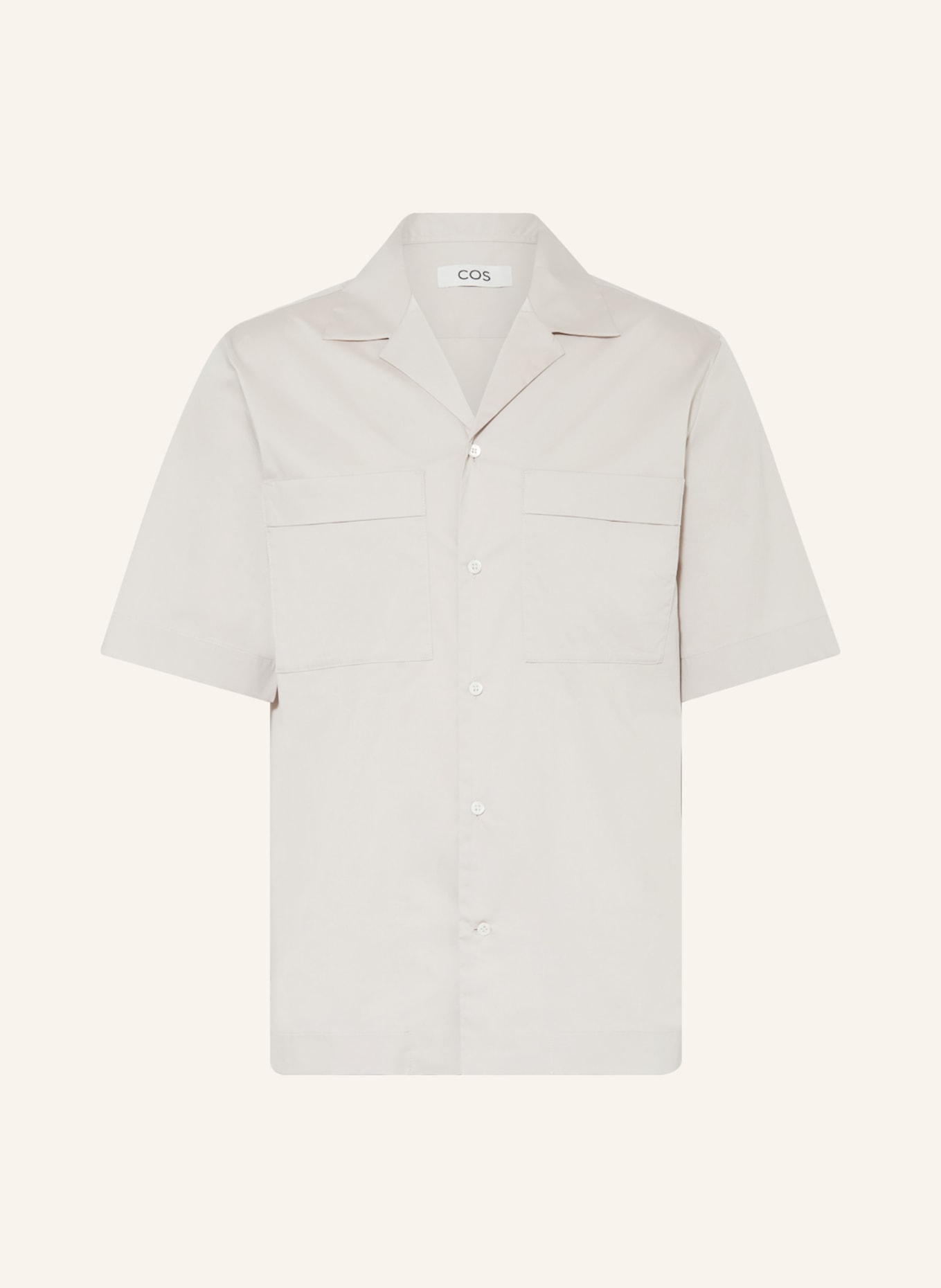 COS Resort shirt regular fit, Color: GRAY (Image 1)