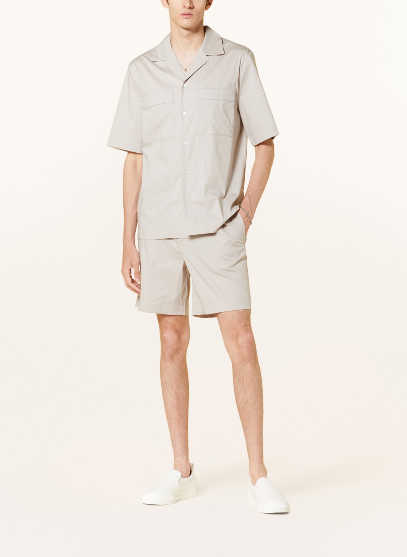 COS Resorthemd Regular Fit, Farbe: GRAU (Bild 2)