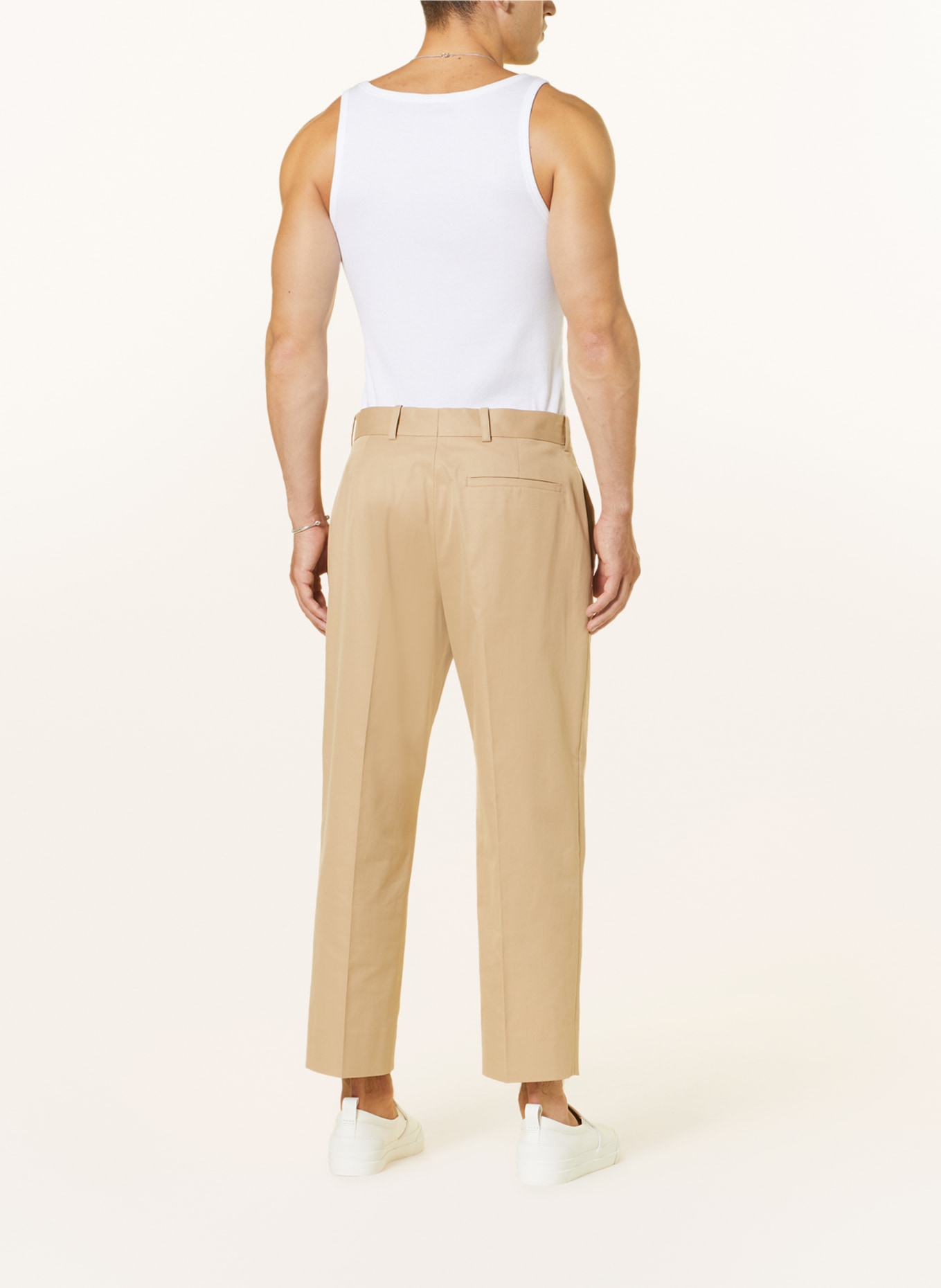 COS Chino kalhoty Regular Fit, Barva: BÉŽOVÁ (Obrázek 3)