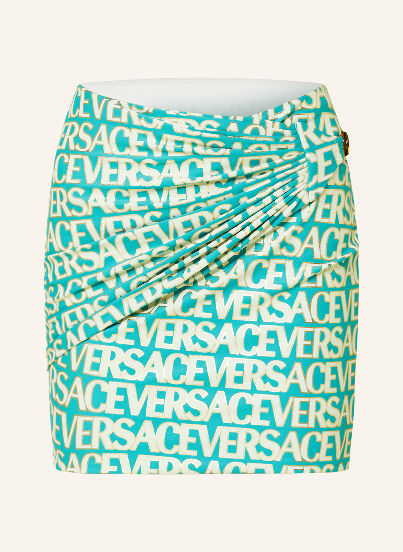 VERSACE Sarong, Color: NEON BLUE/ GOLD/ WHITE (Image 1)