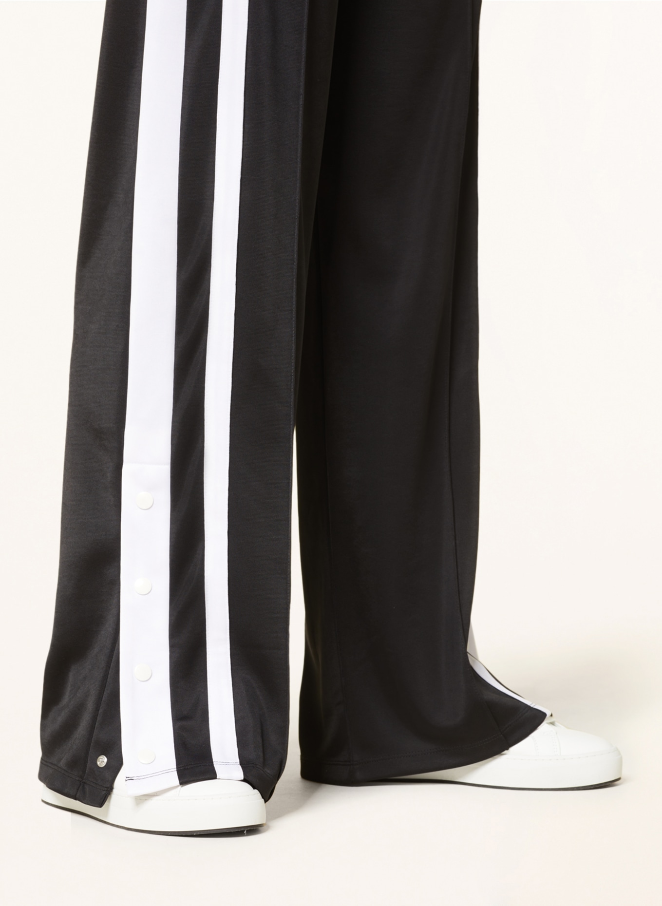 KARO KAUER Track pants, Color: BLACK/ WHITE (Image 5)