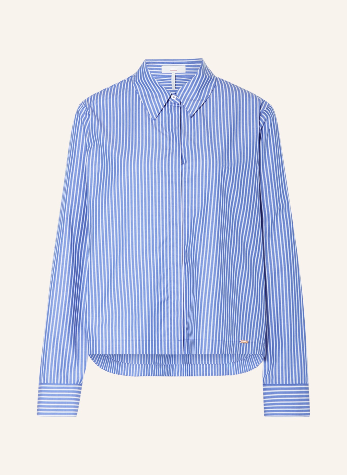 CINQUE Shirt blouse CIPIXIE, Color: BLUE/ WHITE (Image 1)