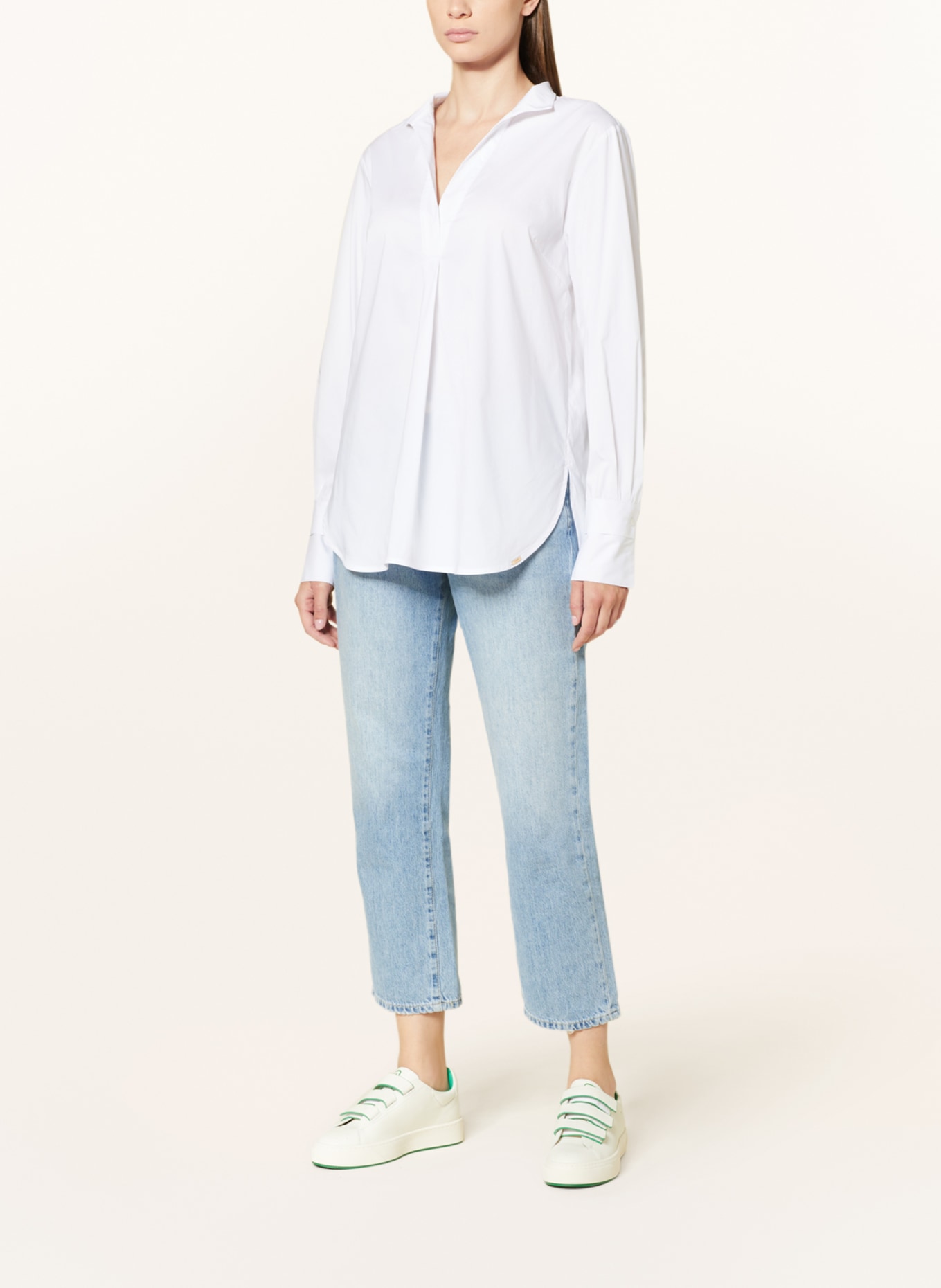 CINQUE Oversized blouse CIPAM, Color: WHITE (Image 2)