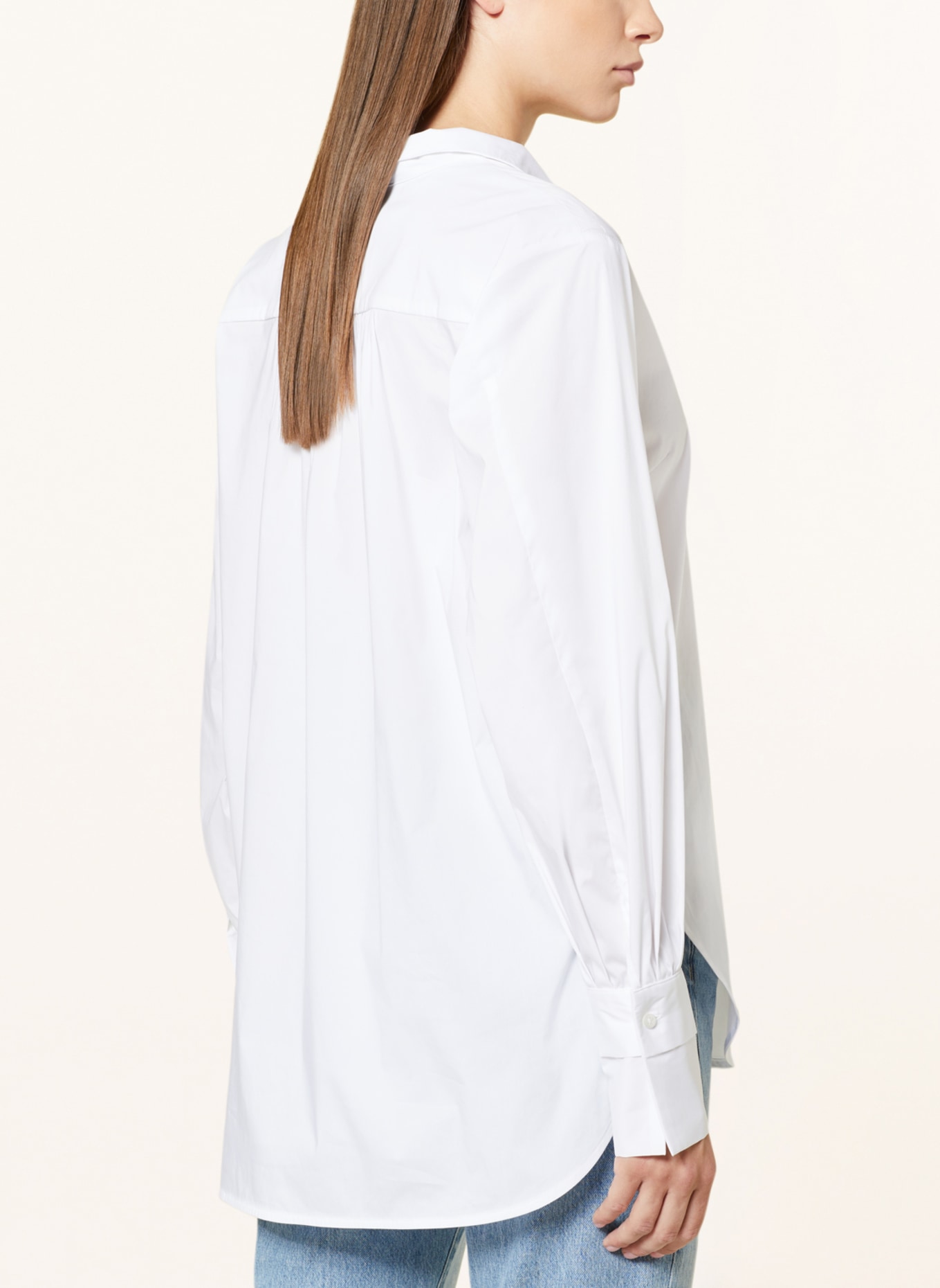 CINQUE Oversized blouse CIPAM, Color: WHITE (Image 4)