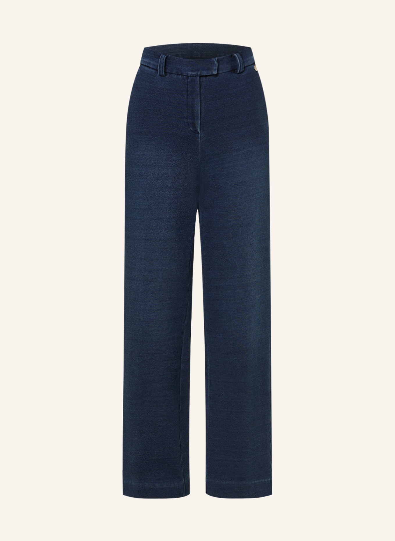 rich&royal Trousers in denim look, Color: 781 midnight blue (Image 1)