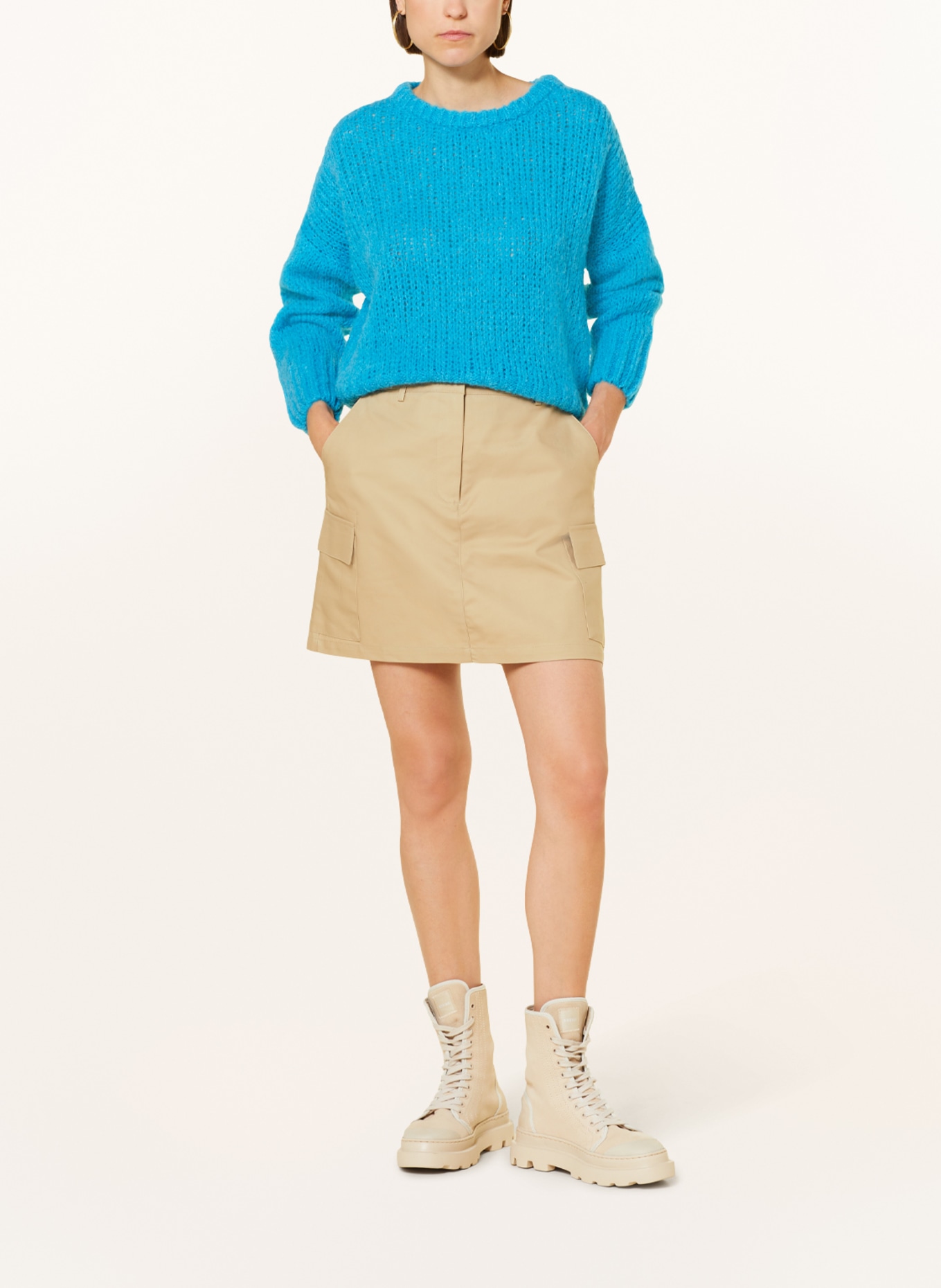 rich&royal Sweater, Color: TURQUOISE (Image 2)