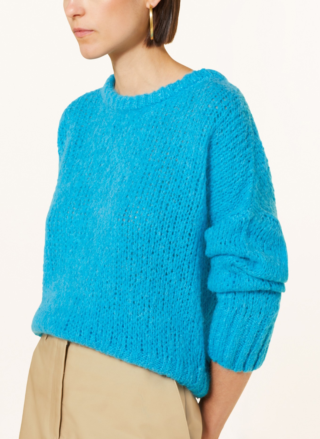 rich&royal Sweater, Color: TURQUOISE (Image 4)