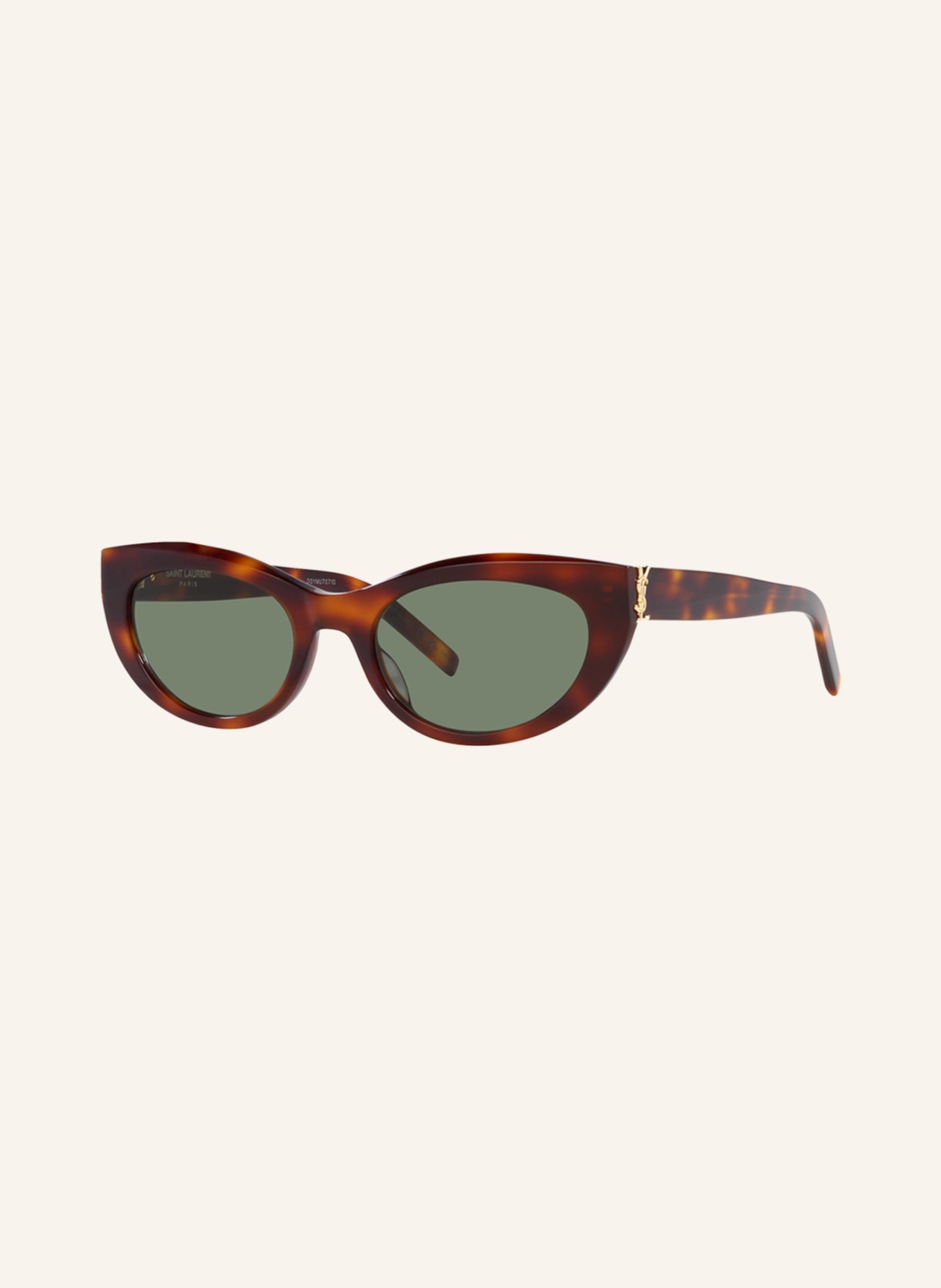 SAINT LAURENT Sunglasses SLM115, Color: 4402J1 - HAVANA/GREEN (Image 1)