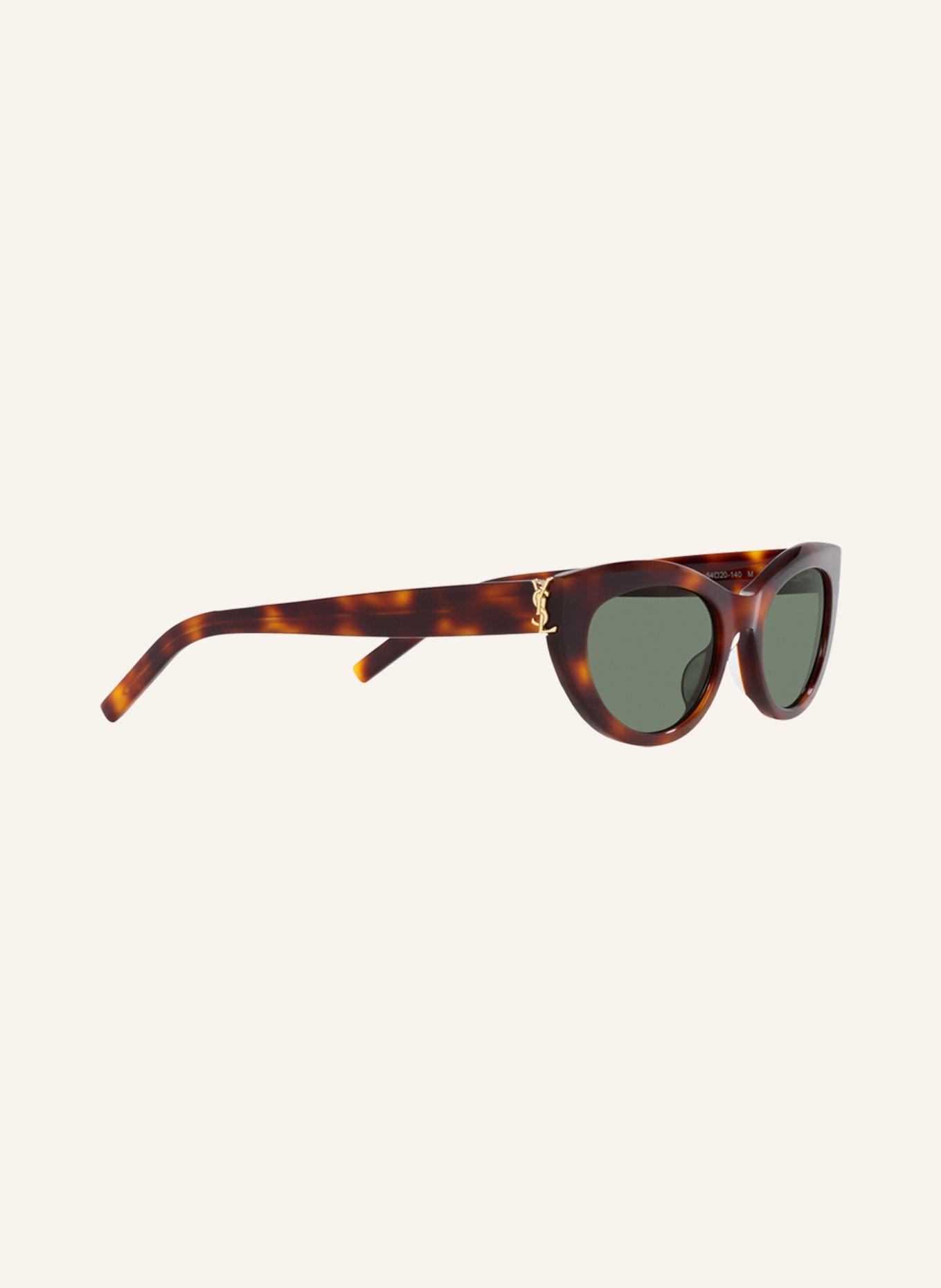 SAINT LAURENT Sunglasses SLM115, Color: 4402J1 - HAVANA/GREEN (Image 3)