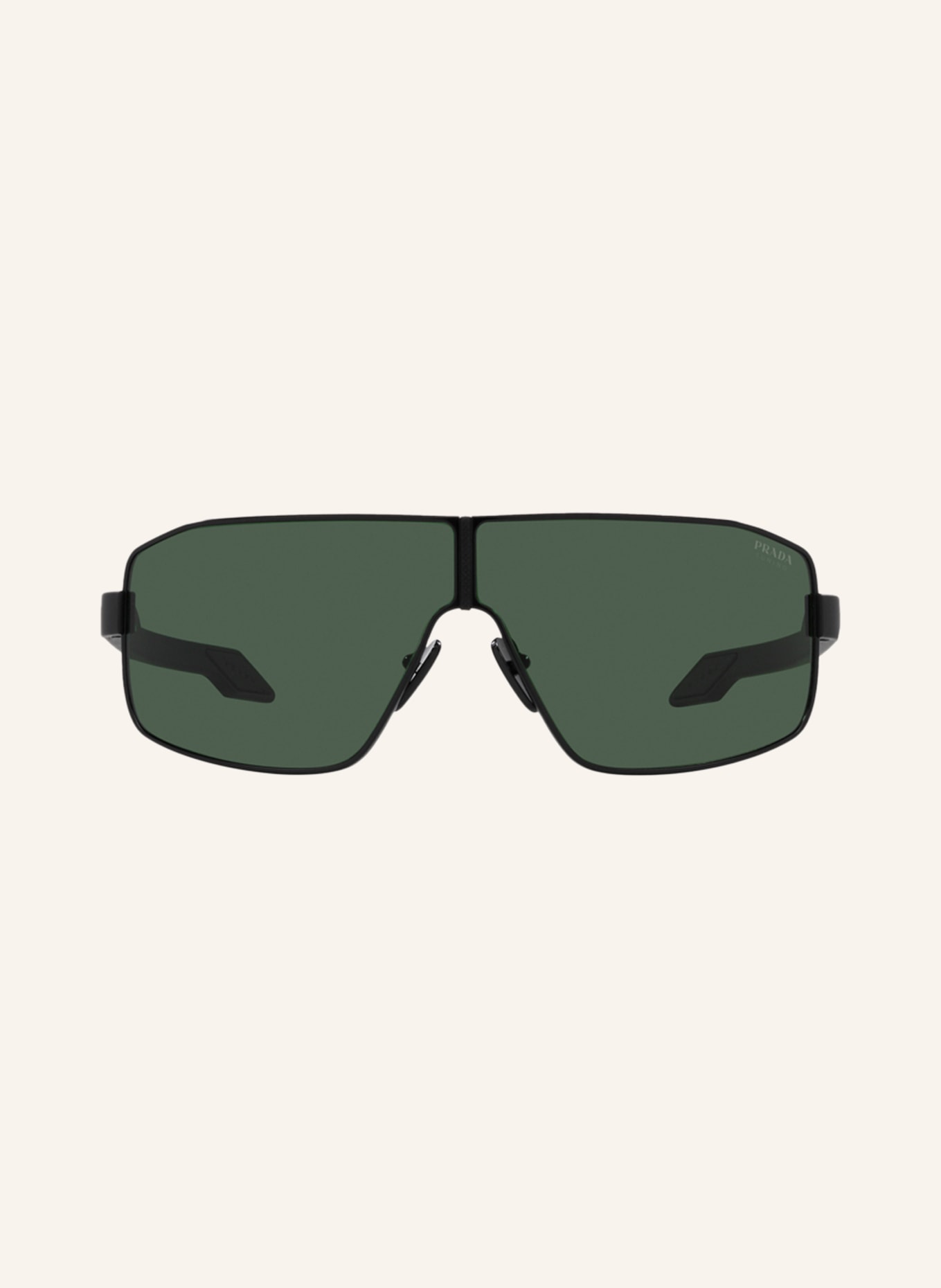 PRADA LINEA ROSSA Sunglasses PS 54YS, Color: 1BO06U - BLACK/ GREEN (Image 2)