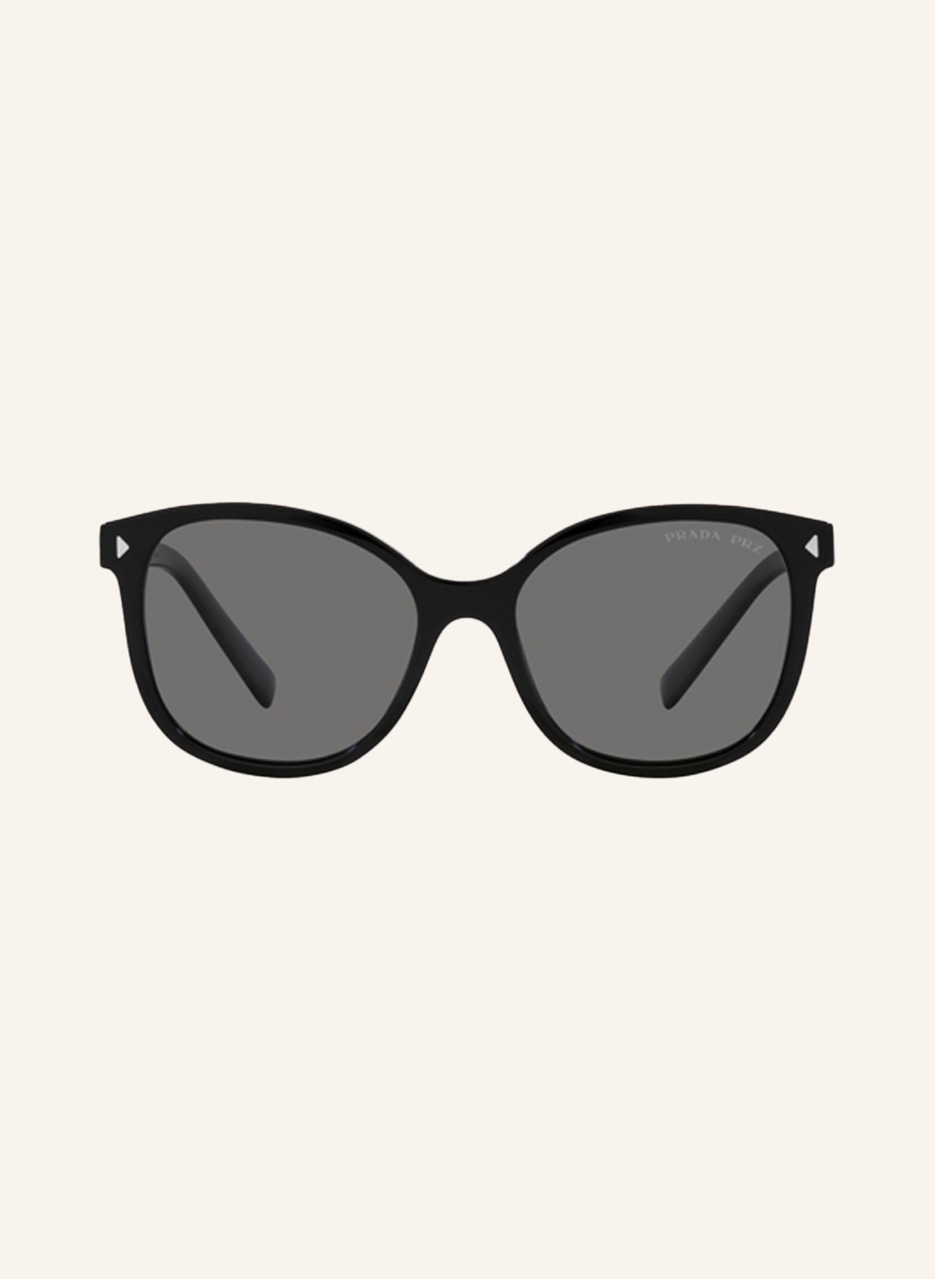 PRADA Lunettes de soleil PR 22ZS: 1AB5Z1 - NOIR/ GRIS FONCÉ POLARISÉ