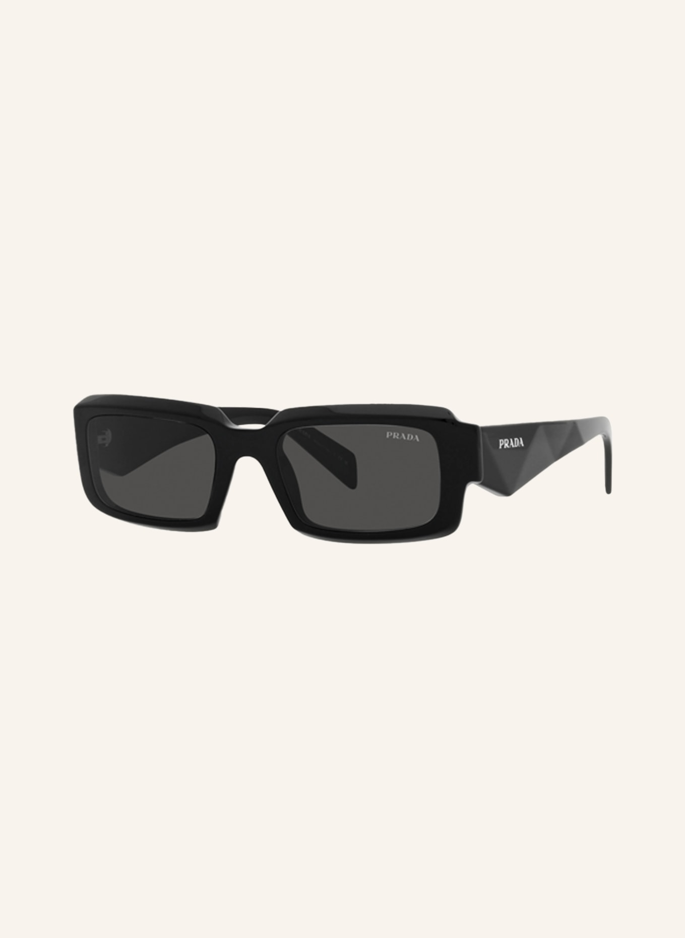 PRADA Sunglasses PR 27ZS, Color: 16K08Z - BLACK/ DARK GRAY (Image 1)