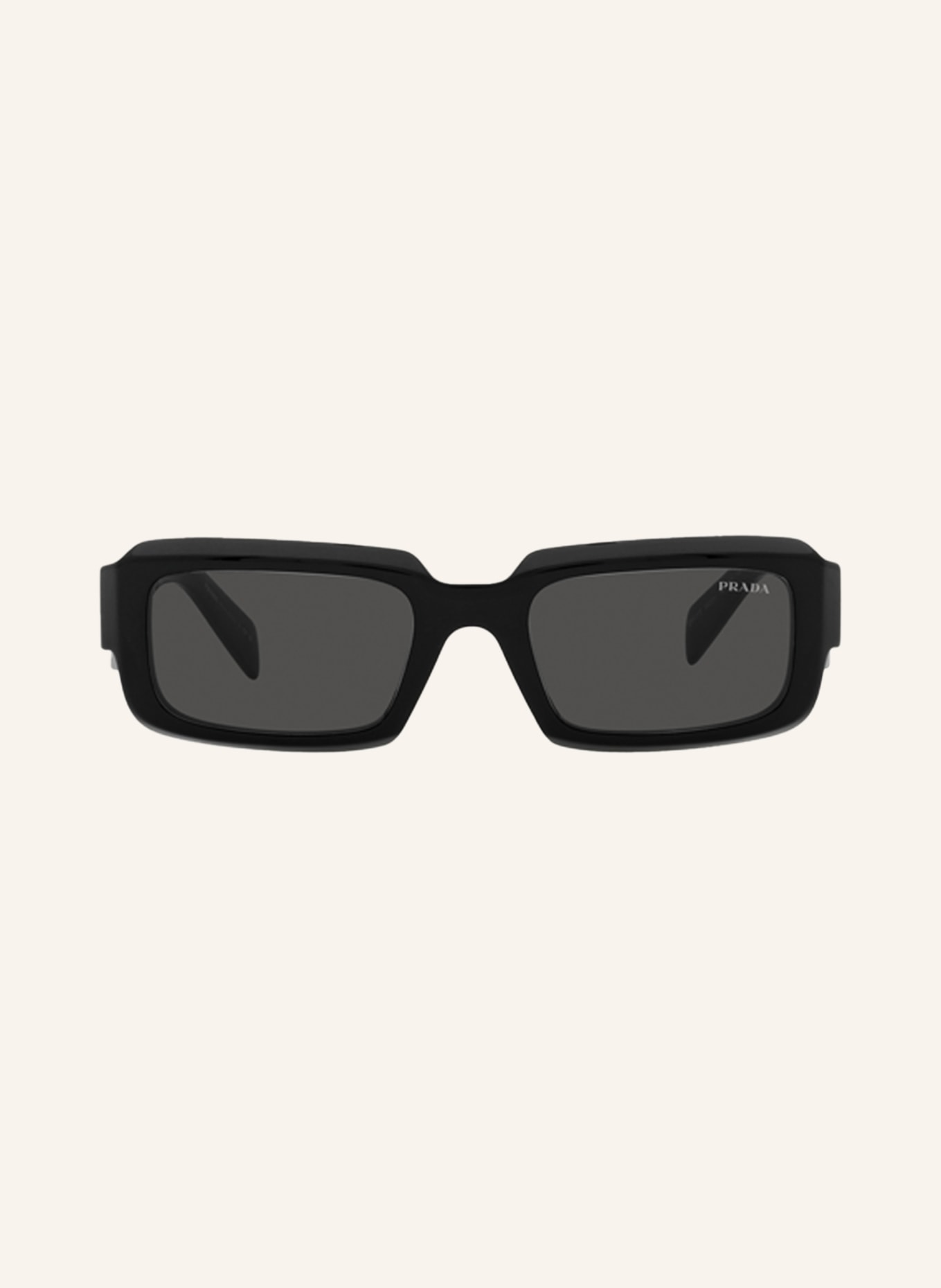 PRADA Sunglasses PR 27ZS, Color: 16K08Z - BLACK/ DARK GRAY (Image 2)