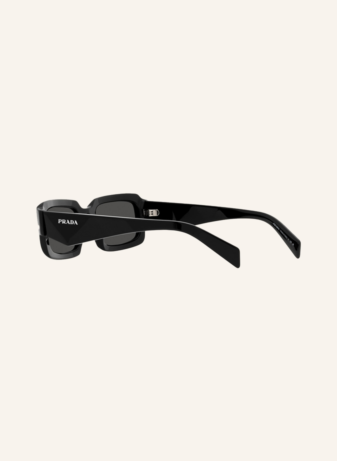 PRADA Sunglasses PR 27ZS, Color: 16K08Z - BLACK/ DARK GRAY (Image 4)
