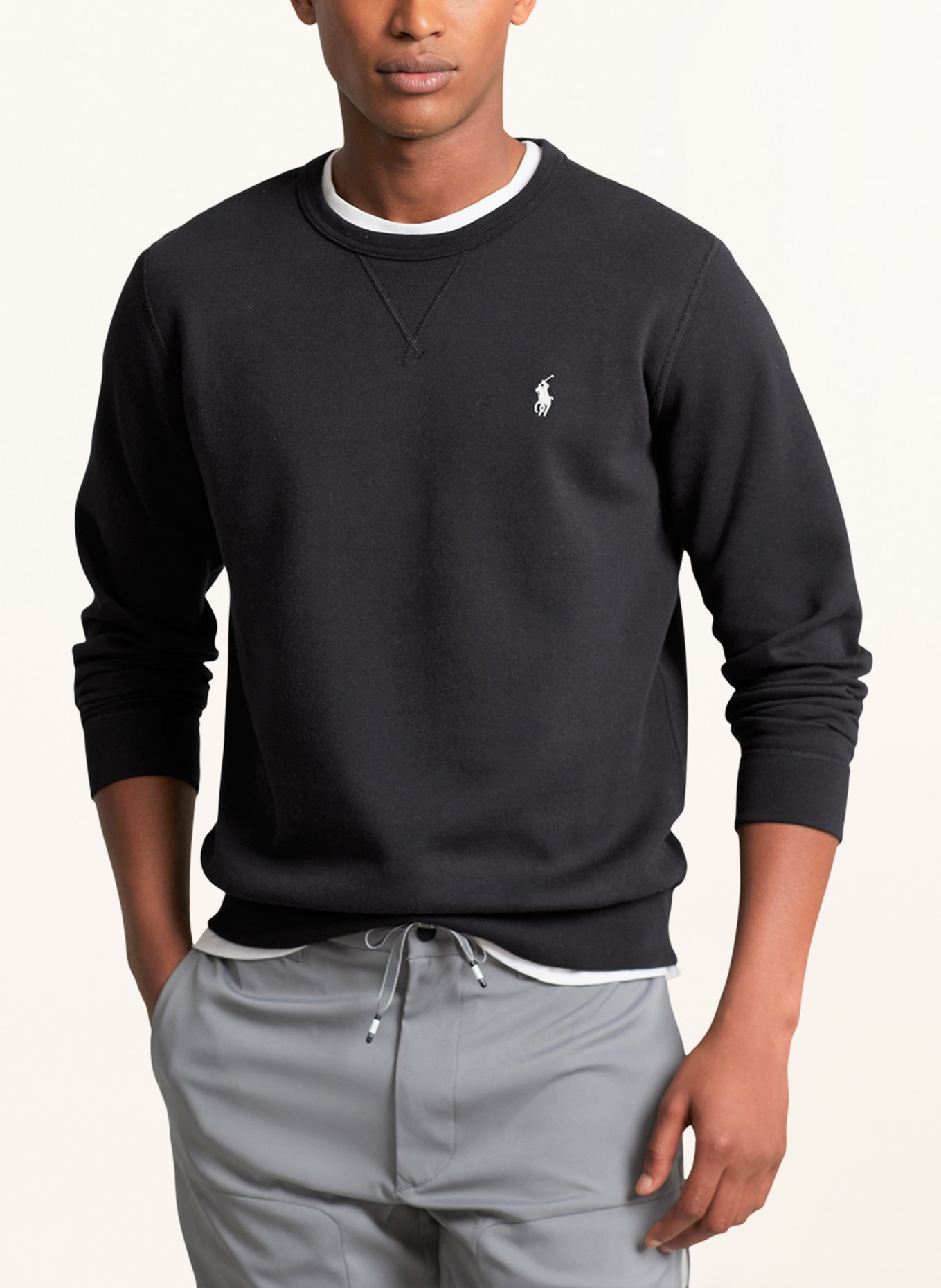 POLO RALPH LAUREN Sweatshirt, Color: BLACK/ WHITE (Image 4)