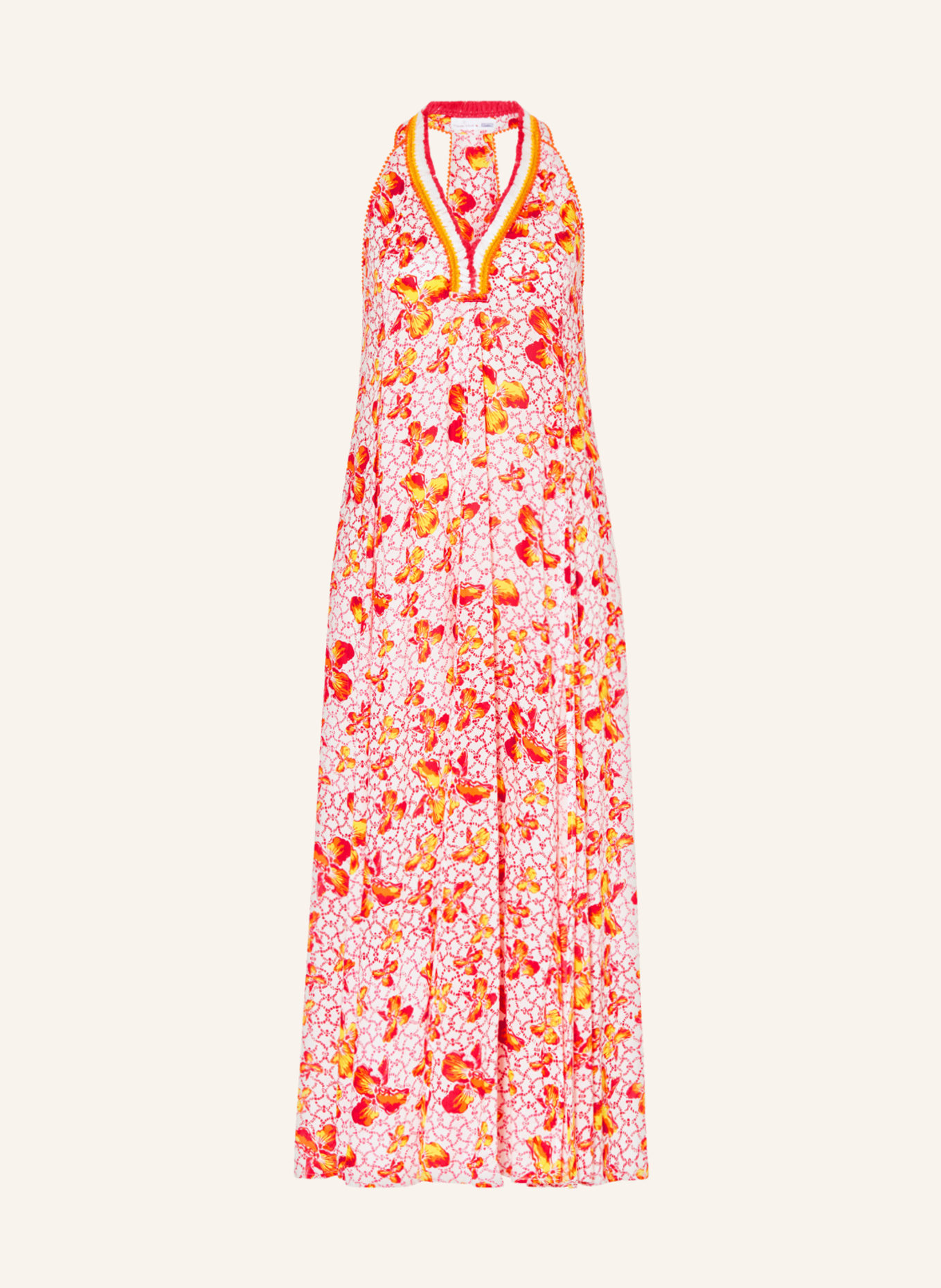 VILEBREQUIN Beach dress NAVA, Color: PINK/ ORANGE/ WHITE (Image 1)