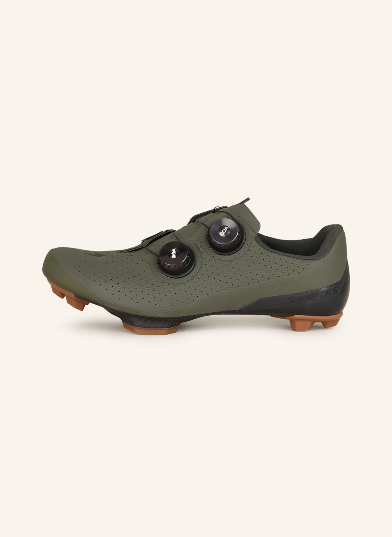 SPECIALIZED Gravel bike shoes S-WORKS RECON, Color: KHAKI (Image 4)
