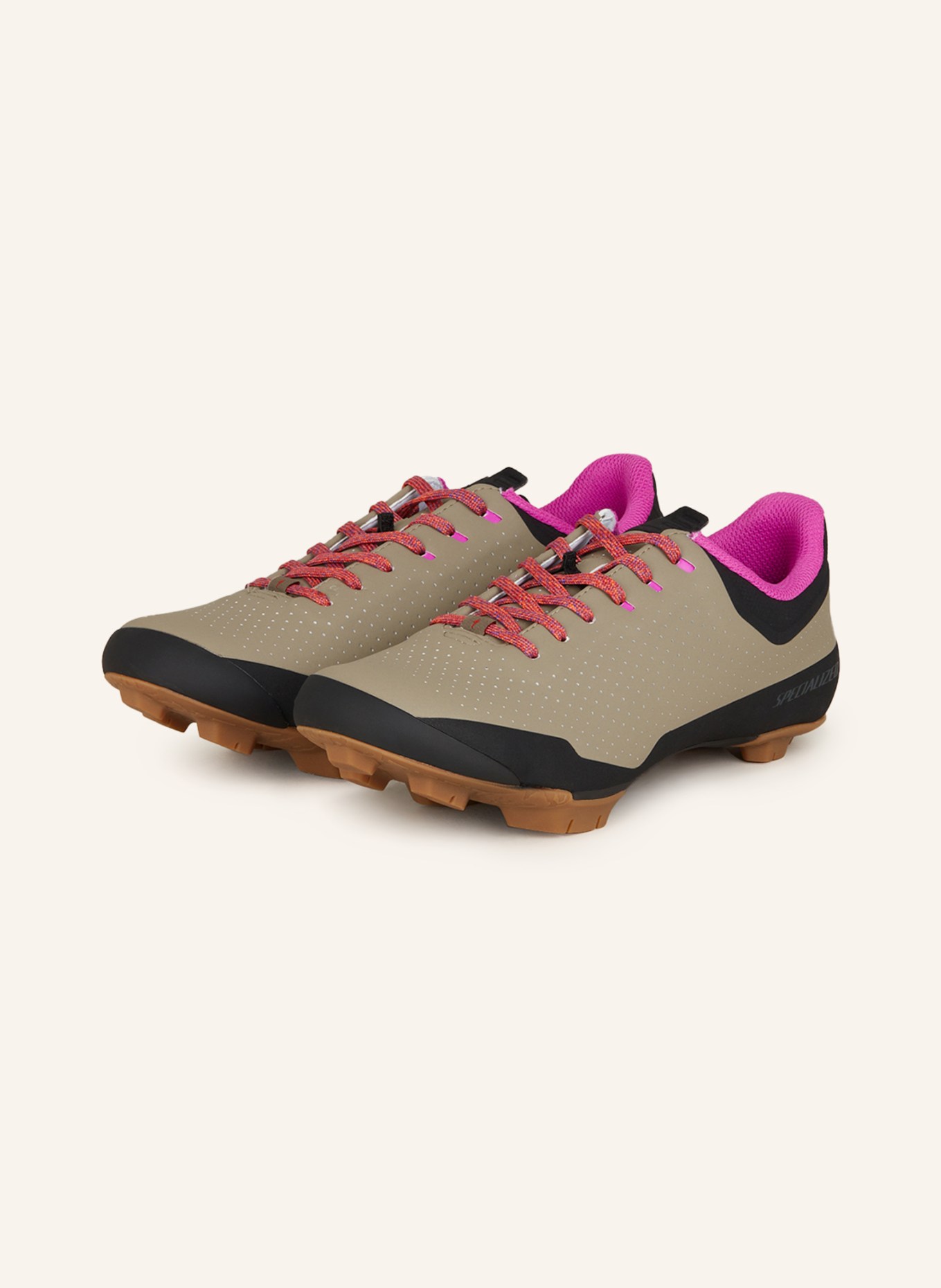 SPECIALIZED Gravel-Schuhe RECON ADV, Farbe: BEIGE/ SCHWARZ/ LILA (Bild 1)