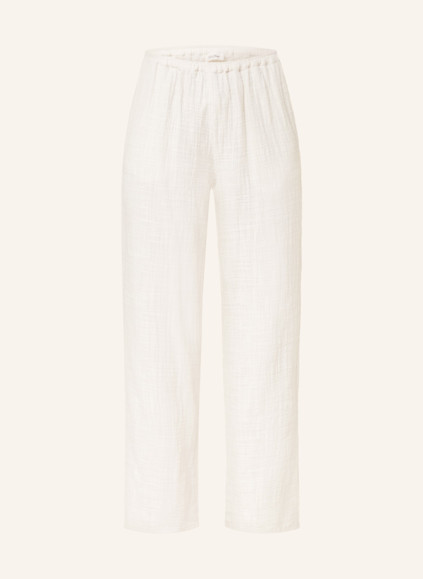 American Vintage Trousers OYOBAY in jogger style, Color: CREAM (Image 1)