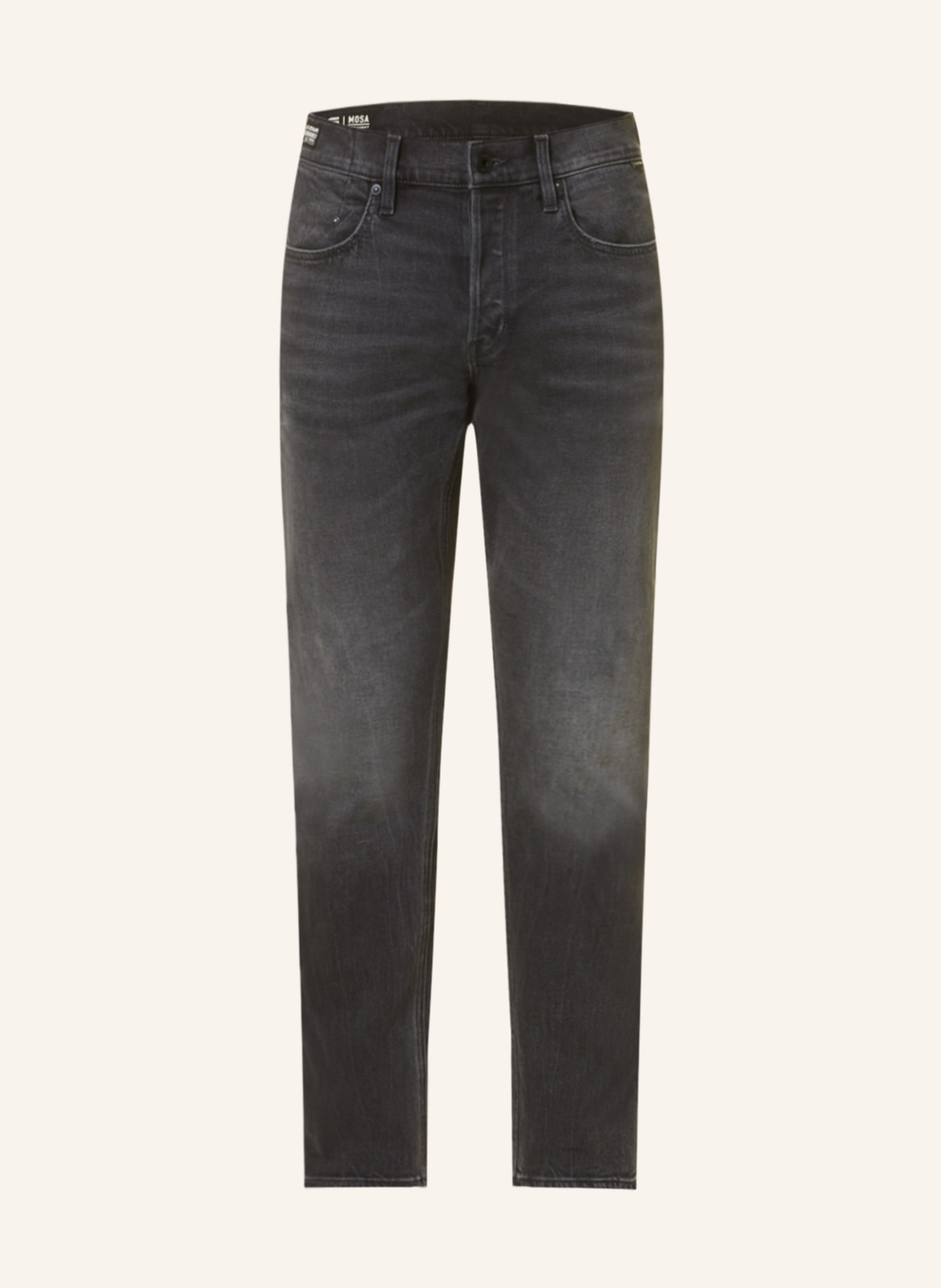 G-Star RAW Jeans MOSA Straight Fit, Farbe: G108 worn in black moon (Bild 1)