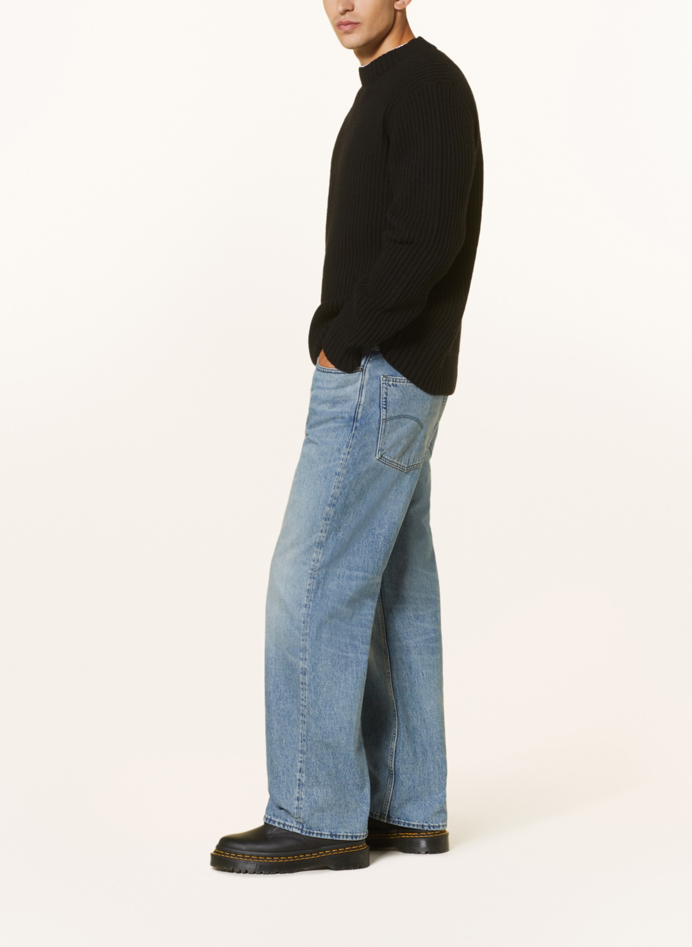 G-Star RAW Jeans TYPE 96 loose fit, Color: G113 faded blue blizzard (Image 4)