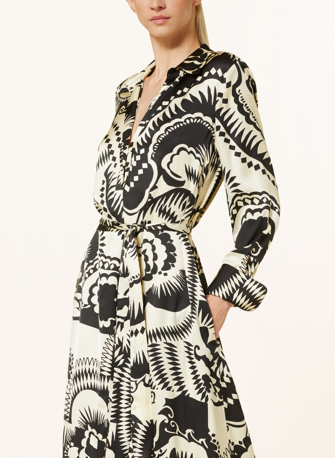 Reiss snake hotsell print dress