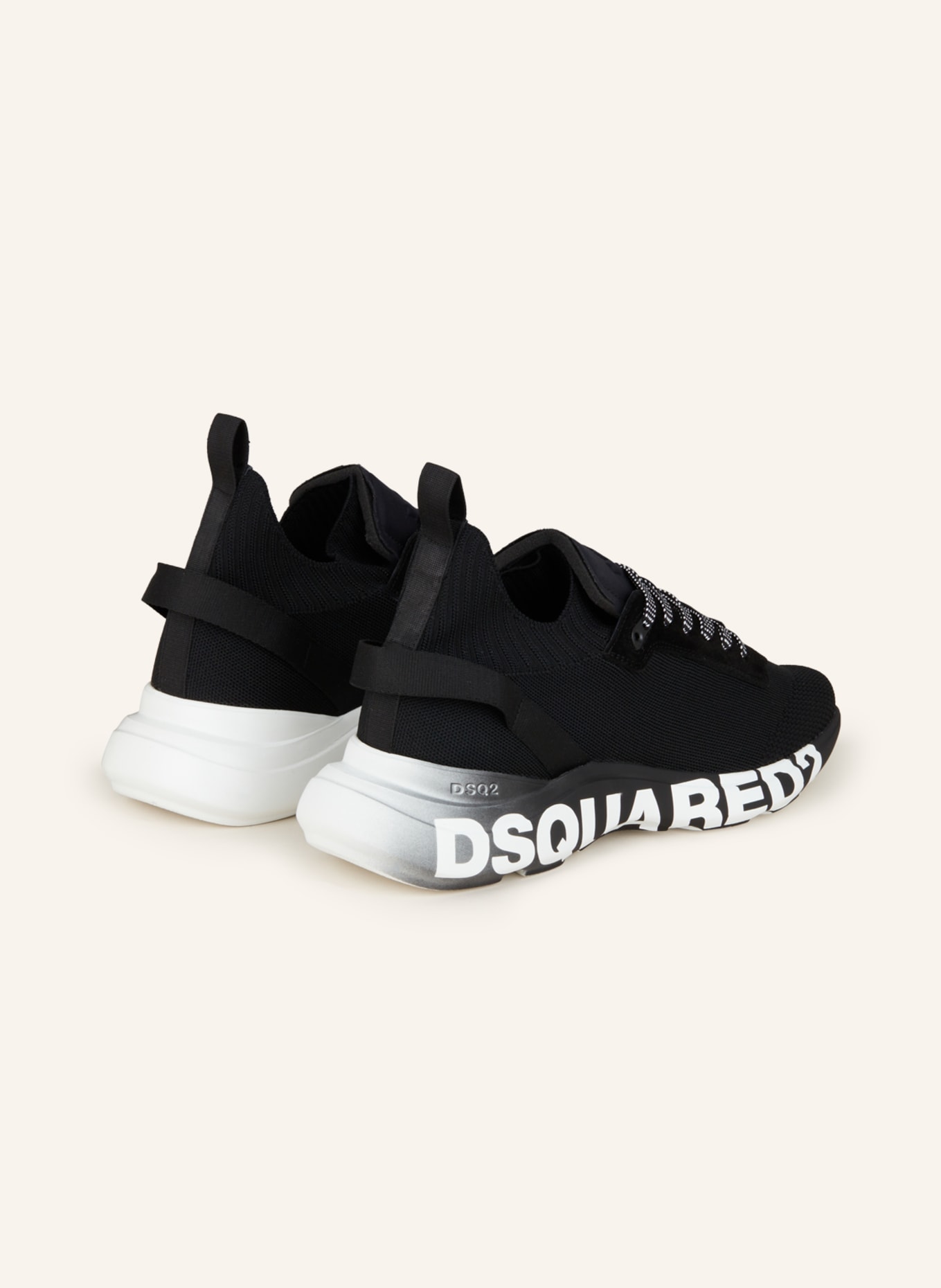 DSQUARED2 Sneakers FLY, Color: BLACK/ WHITE (Image 2)