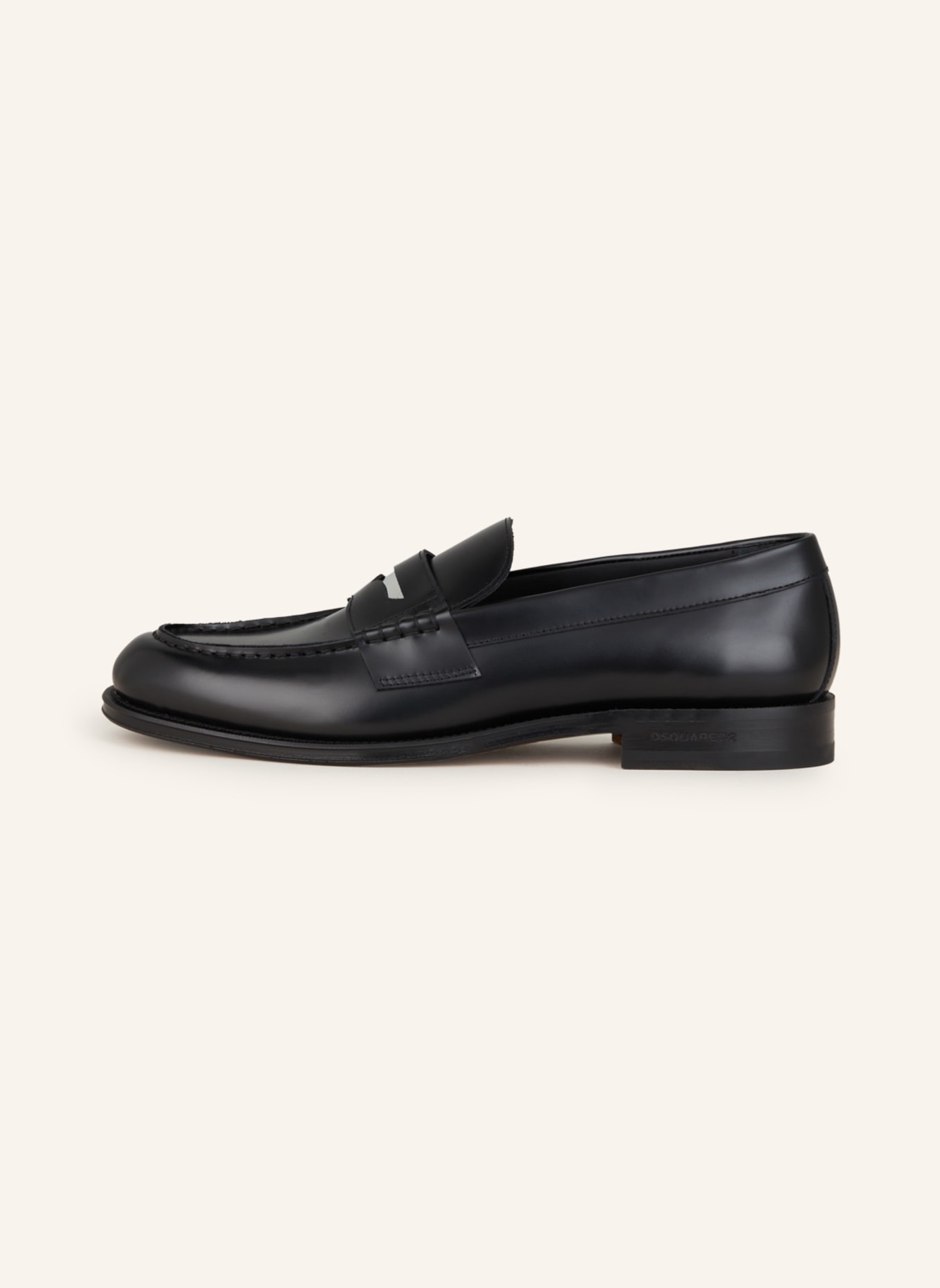 DSQUARED2 Penny loafers, Color: BLACK (Image 4)