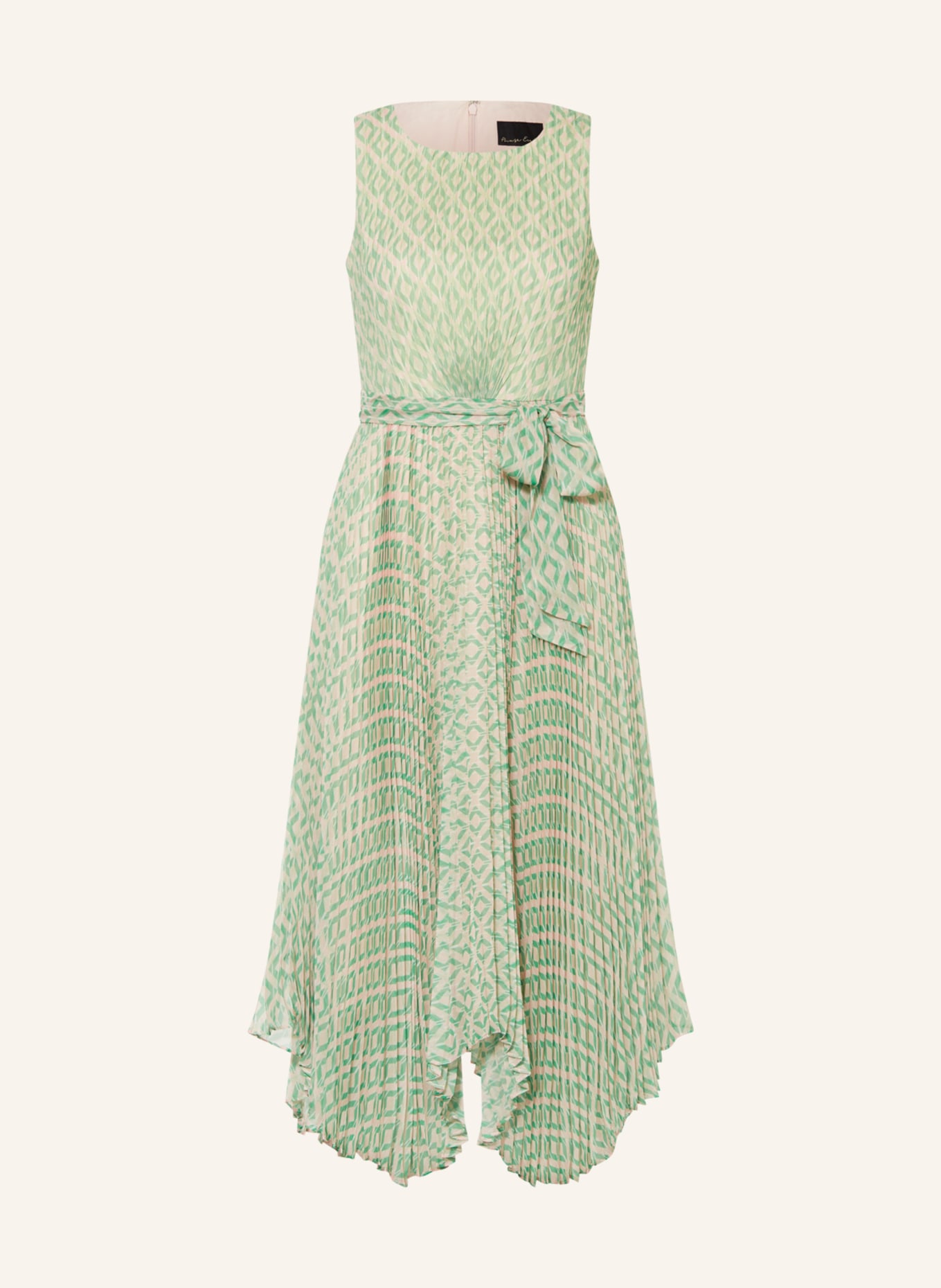 Phase Eight Pleated dress VANYA, Color: LIGHT PINK/ GREEN (Image 1)