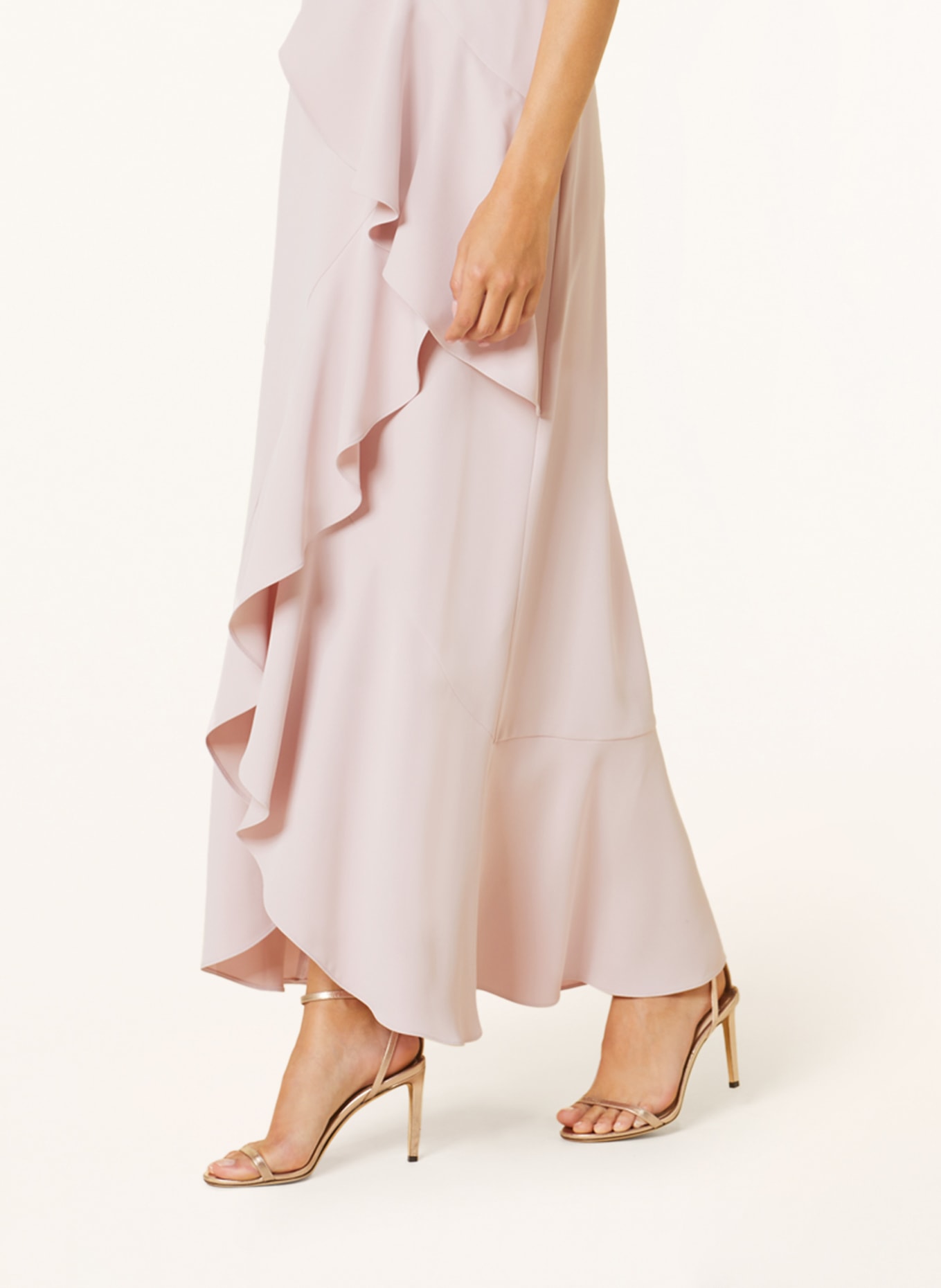 Phase Eight Dress PHOEBE in wrap look with frills, Color: LIGHT PINK (Image 5)