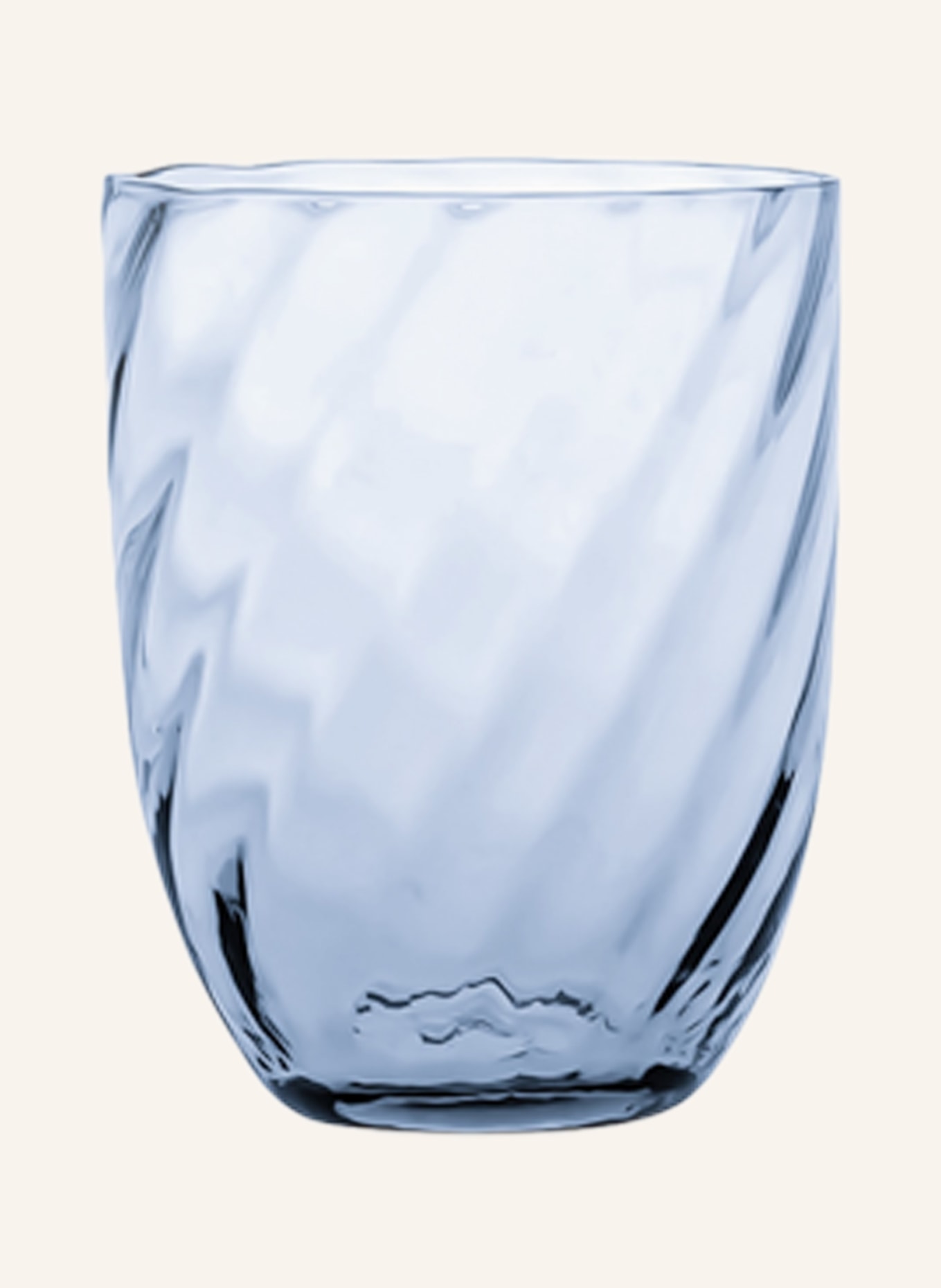 ANNA VON LIPA Set of 6 drinking glasses SWIRL, Color: BLUE GRAY (Image 2)