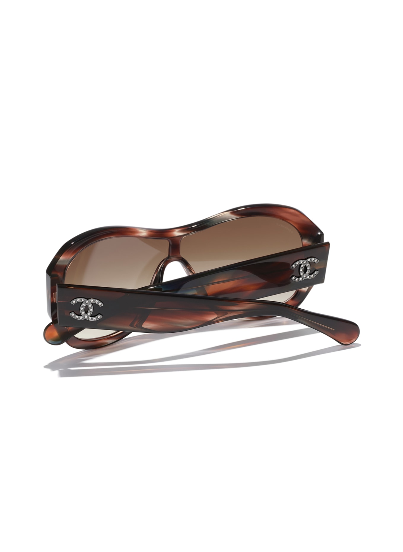 CHANEL Round sunglasses: 1727S5 - HAVANA/ BROWN GRADIENT