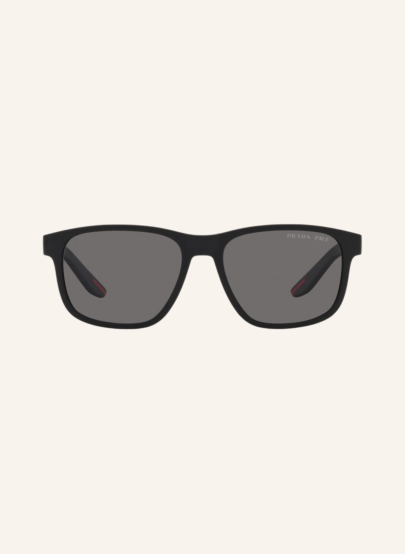 PRADA LINEA ROSSA Sunglasses PS 06YS, Color: DG002G - MATTE BLACK/ GRAY POLARIZED (Image 2)