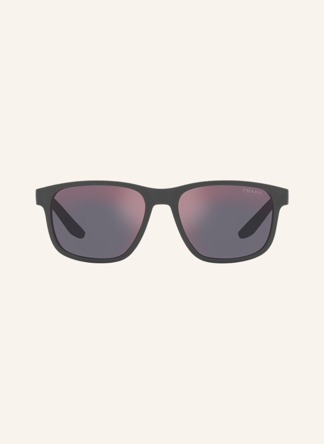 PRADA LINEA ROSSA Sonnenbrille PS 06YS: UFK10A - GRAU/ DUNKELGRAU VERSPIEGELT