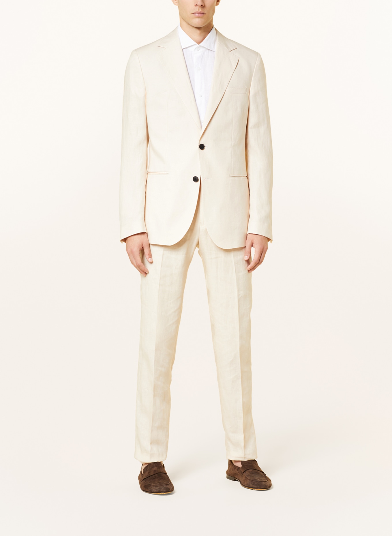 REISS Suit jacket KIN slim fit made of linen, Color: CREAM (Image 2)