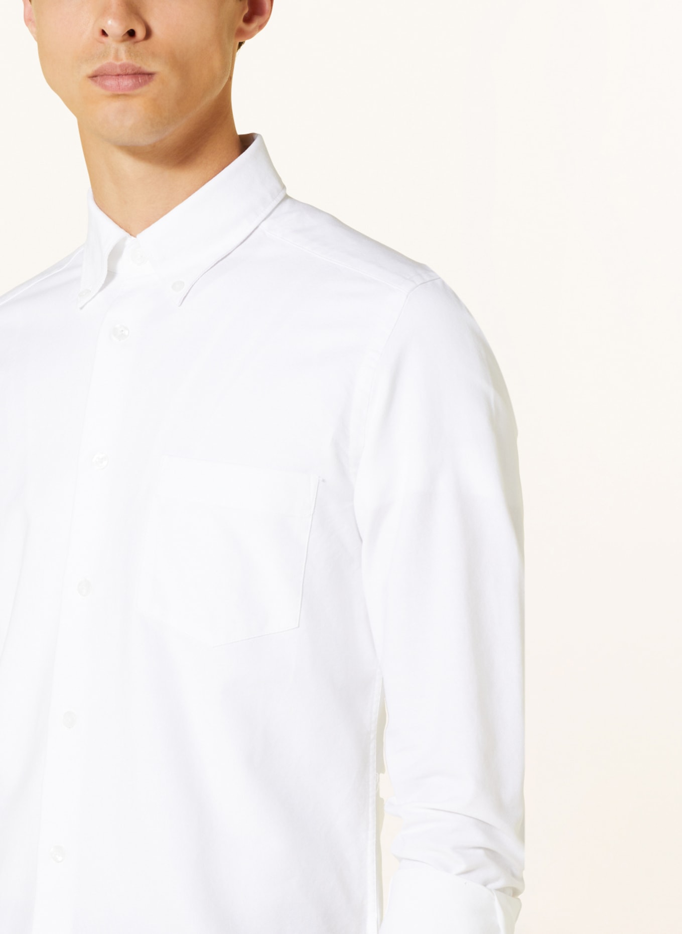 REISS Oxfordhemd GREENWICH Slim Fit, Farbe: WEISS (Bild 4)
