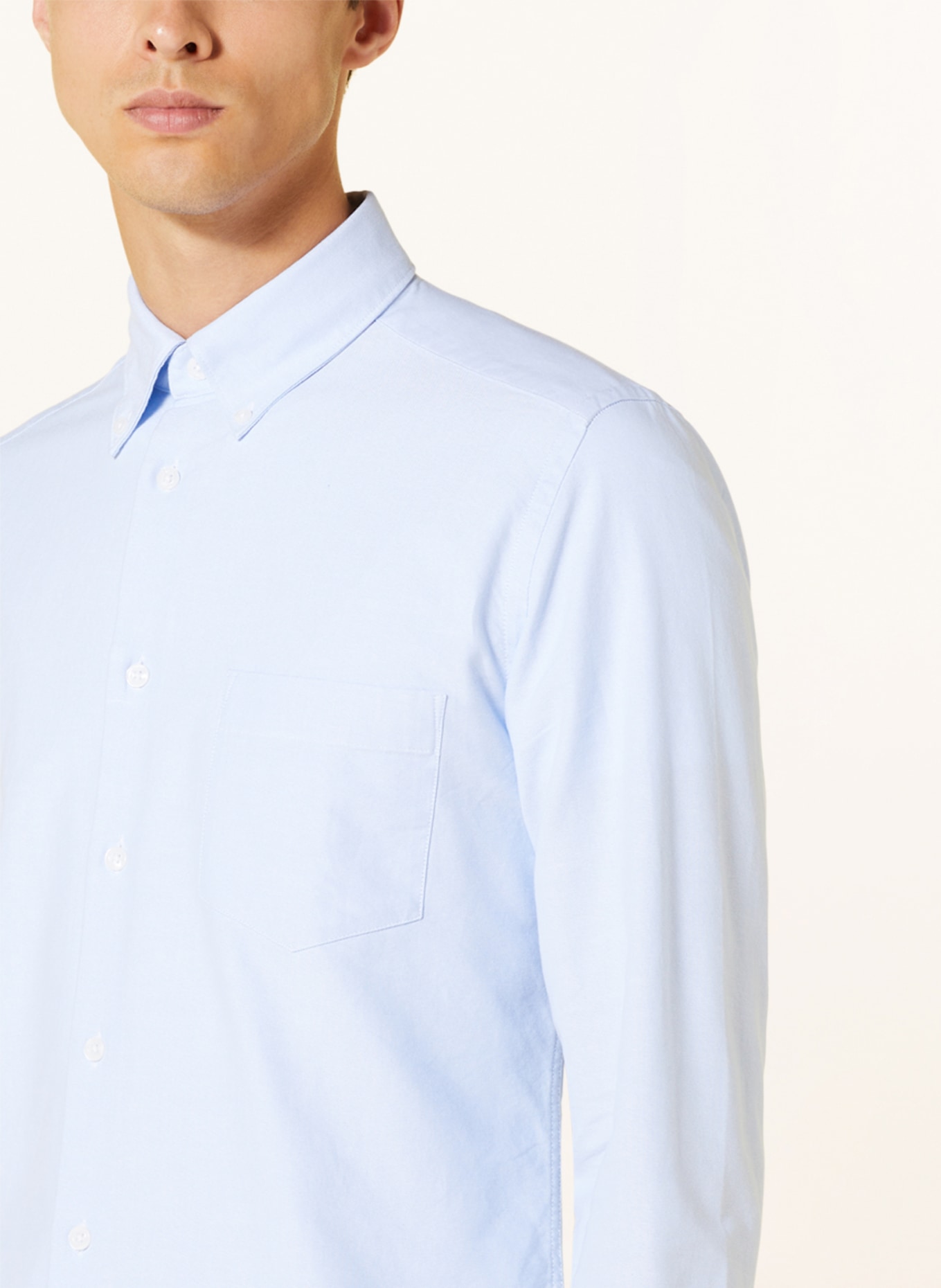 REISS Oxford shirt GREENWICH slim fit, Color: LIGHT BLUE (Image 4)