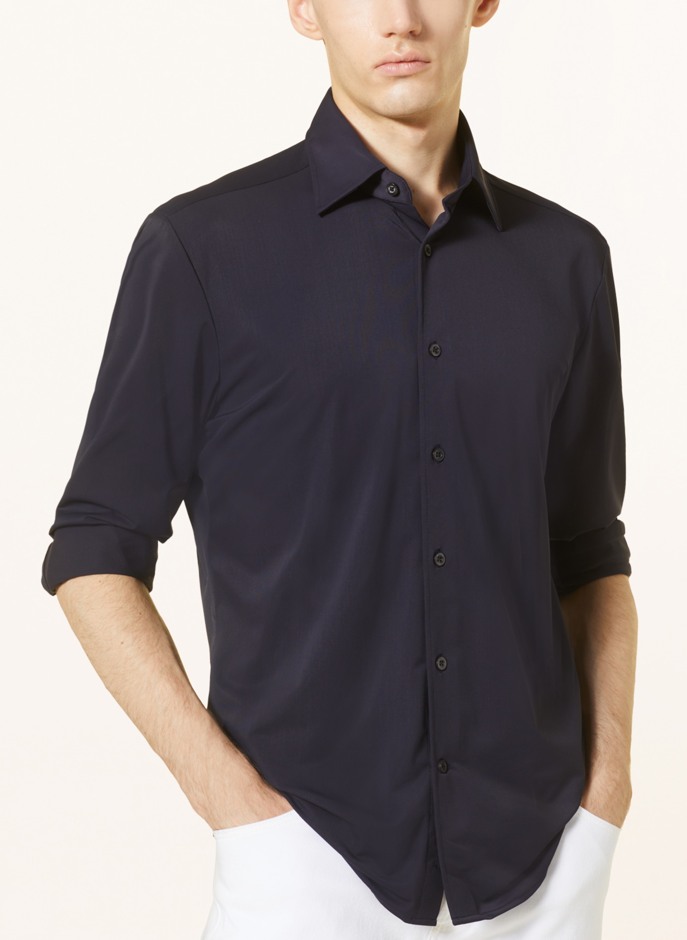 REISS Shirt VOYAGER Regular Fit, Color: DARK BLUE (Image 4)