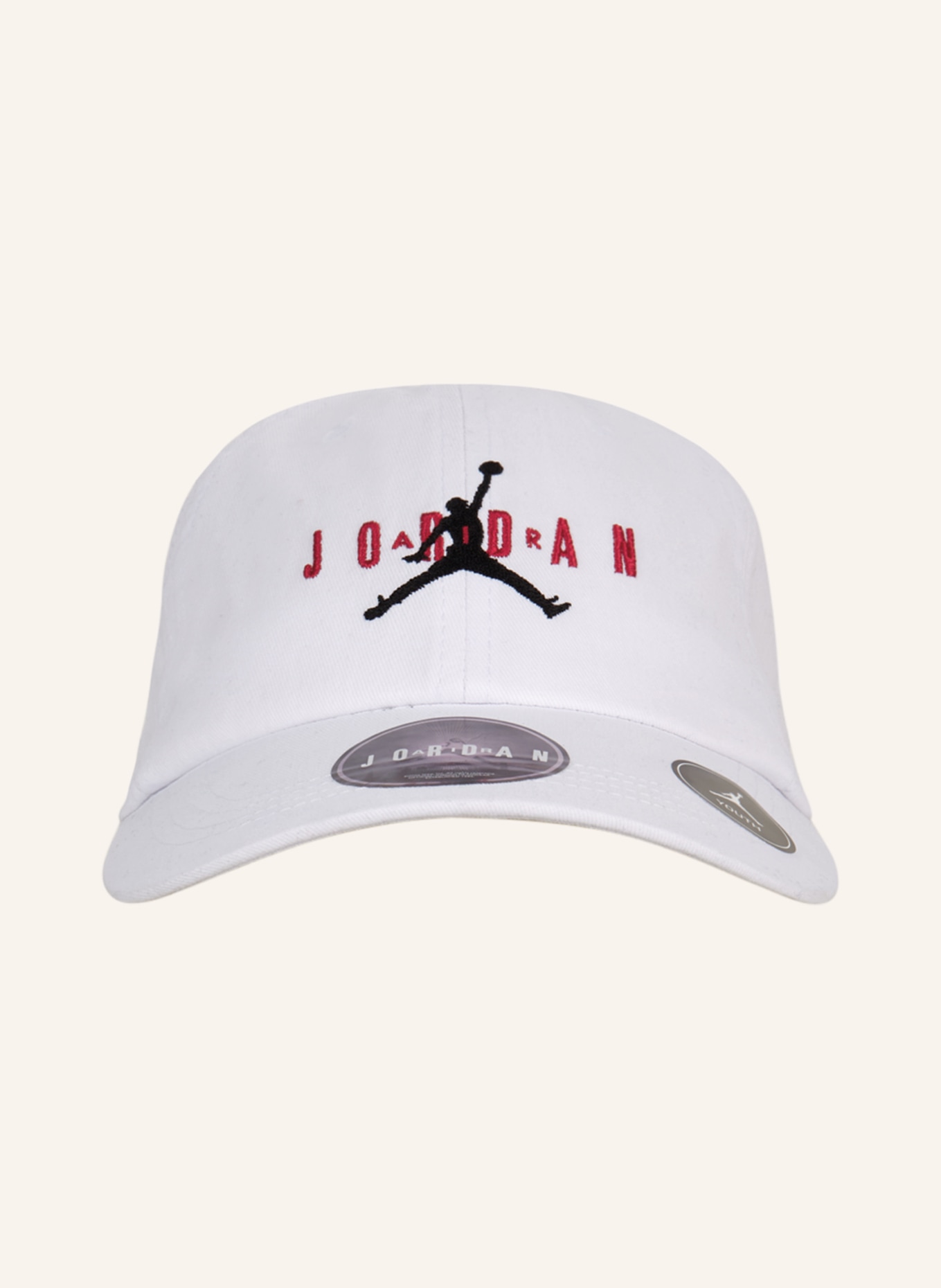 JORDAN Cap JORDAN HBR STRAPBACK, Farbe: WEISS/ SCHWARZ/ ROT (Bild 2)