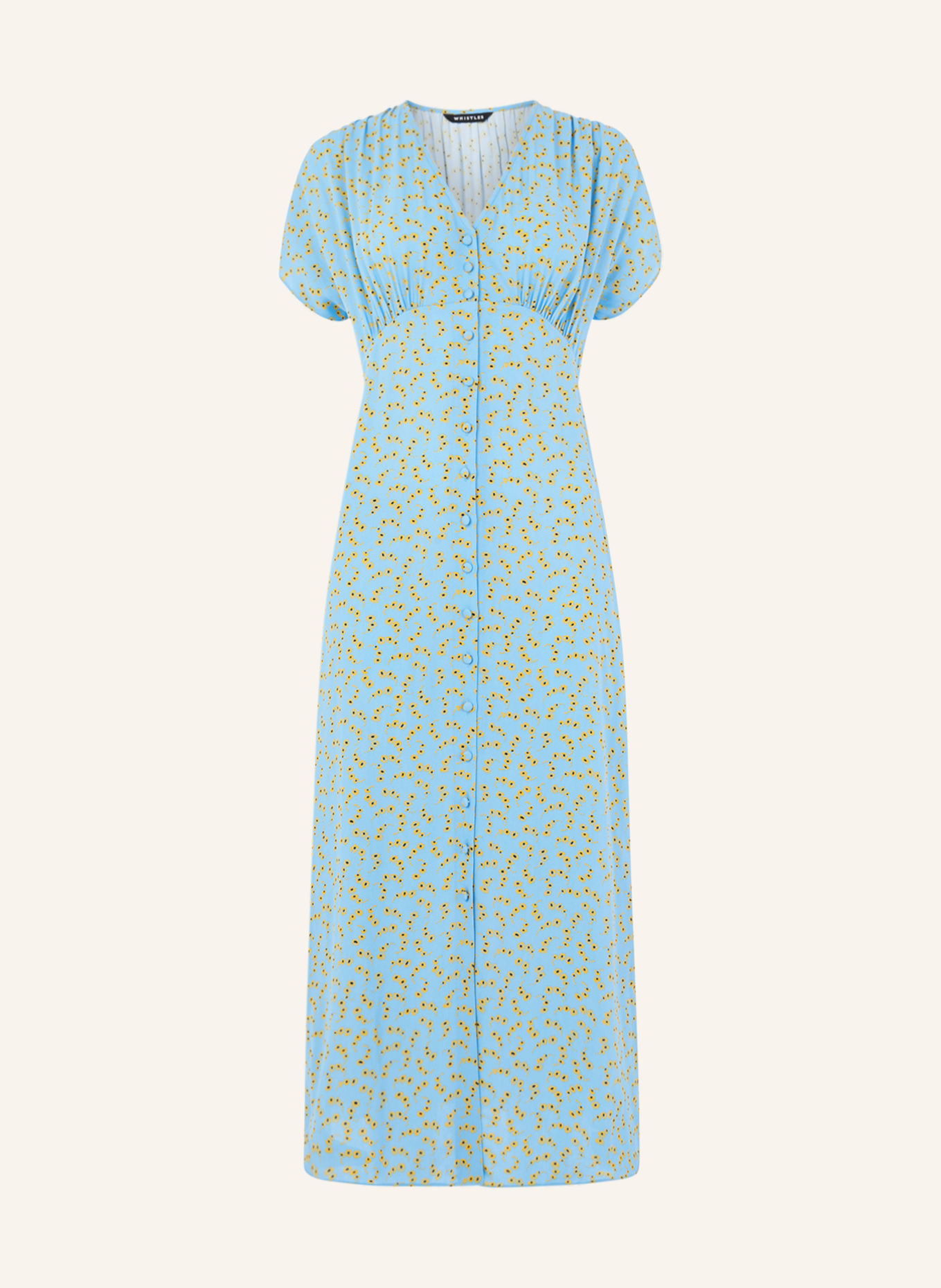 Whistles triangle sales print shirt dress