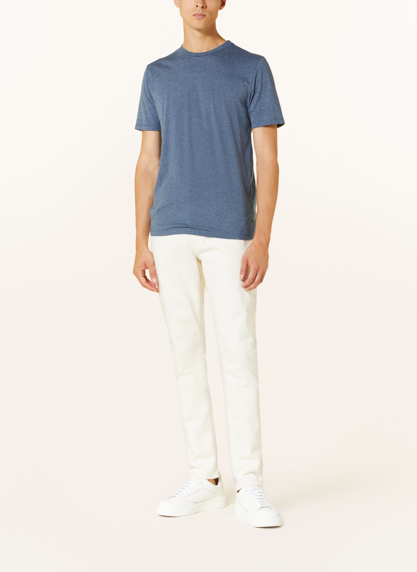 REISS 3-pack T-shirts BLESS, Color: BLUE/ DARK GRAY/ TAUPE (Image 2)