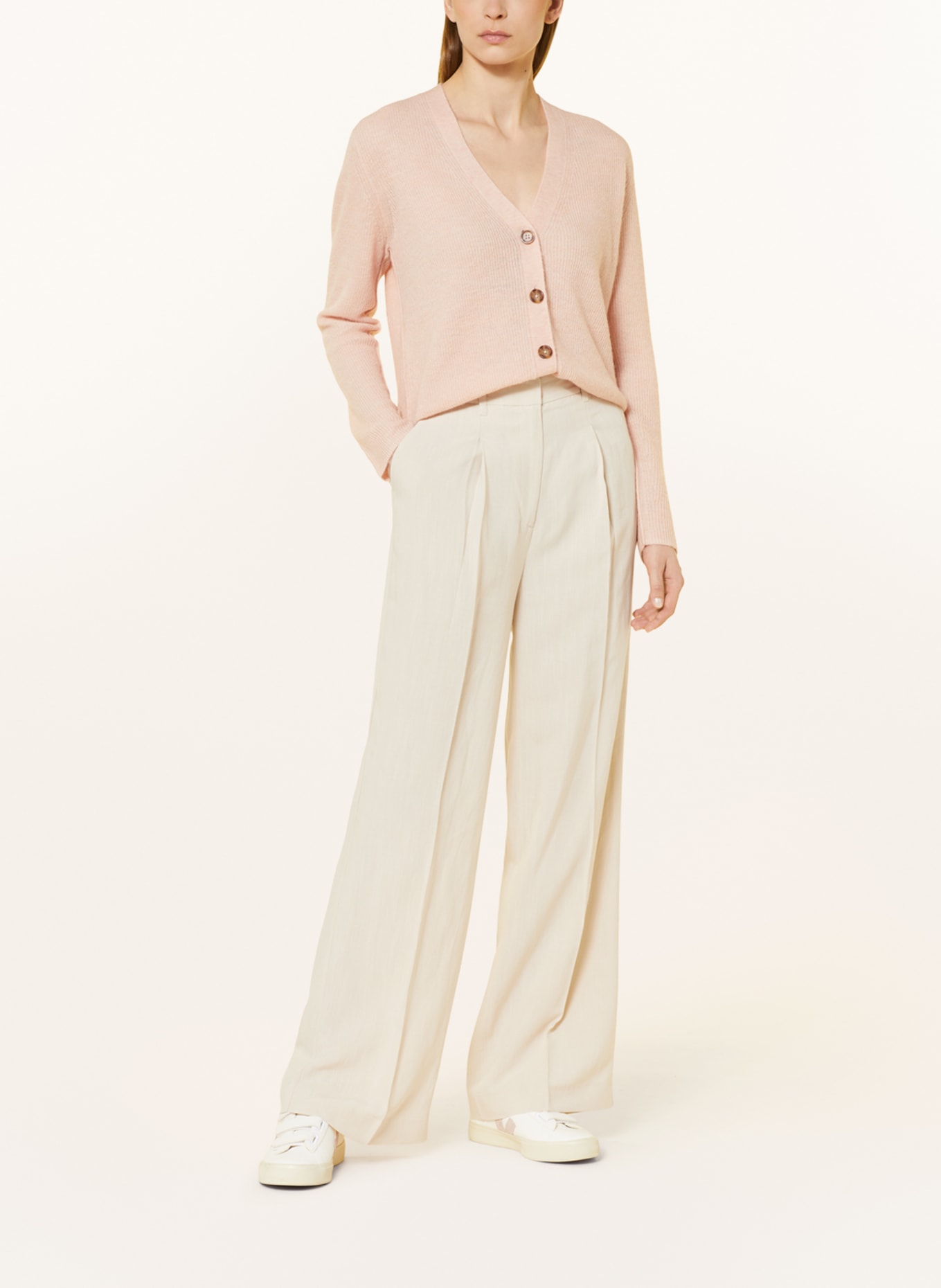 someday Spodnie marlena CELINO, Kolor: KREMOWY (Obrazek 2)