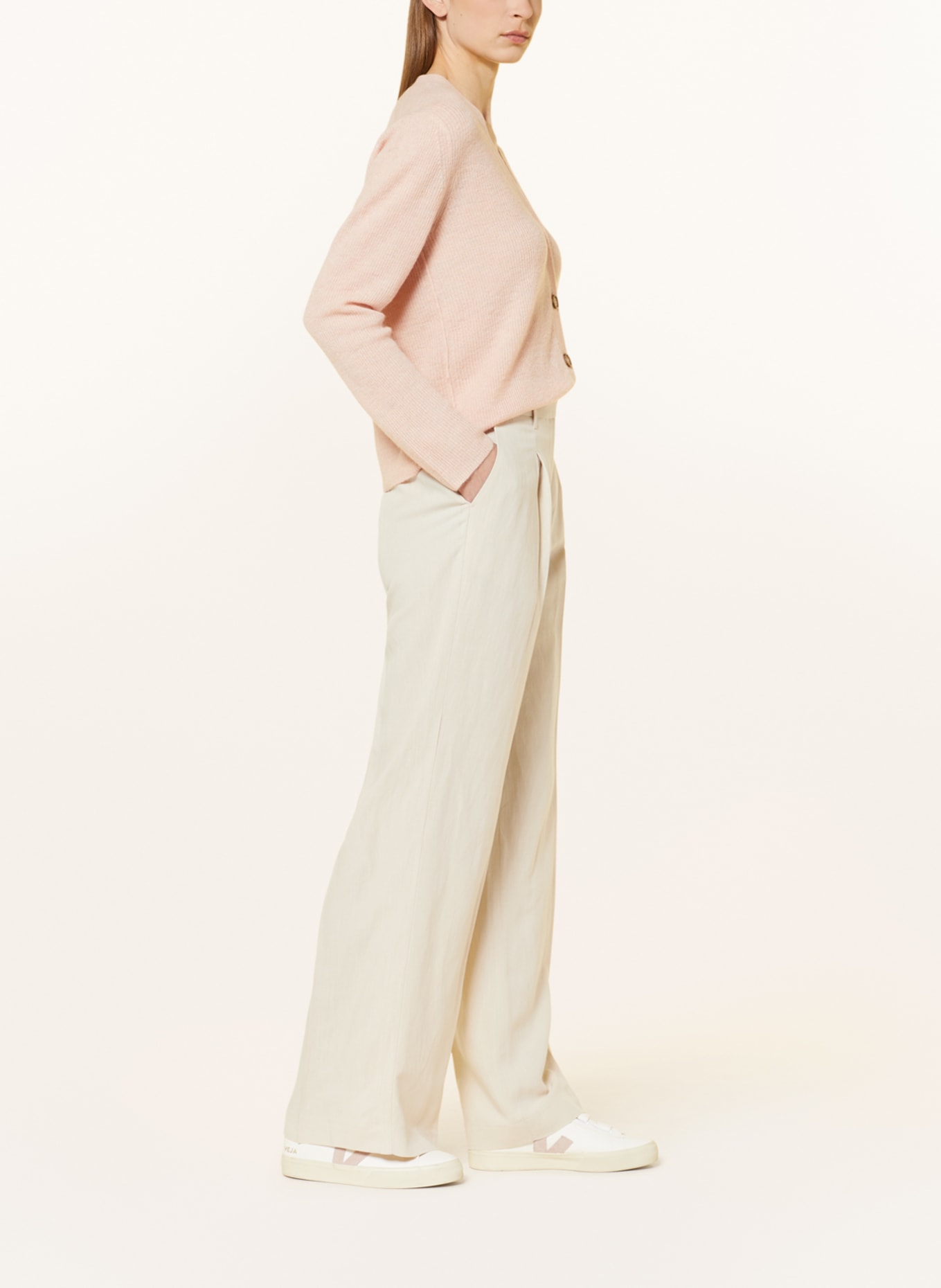 someday Spodnie marlena CELINO, Kolor: KREMOWY (Obrazek 4)