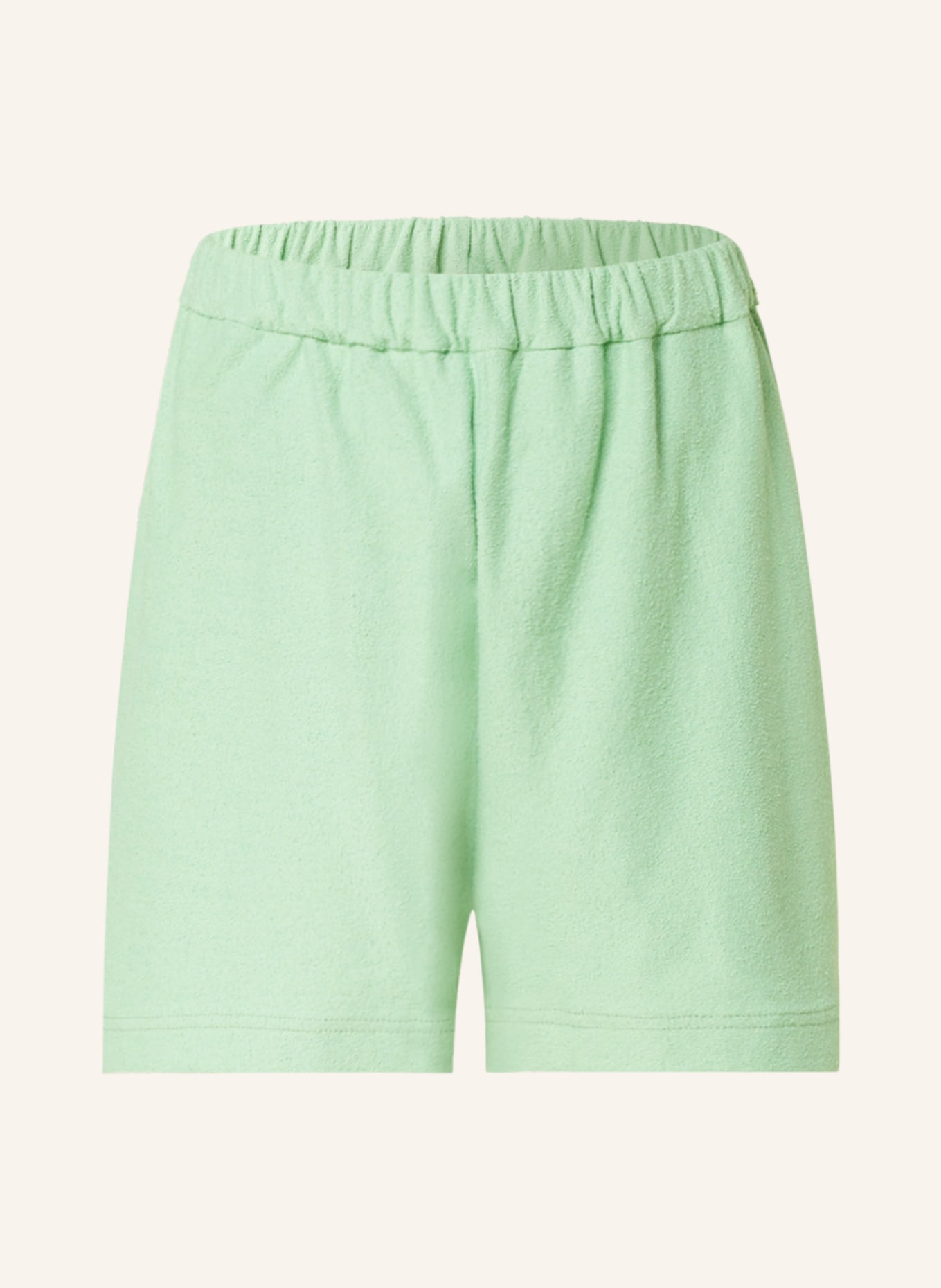 COS Terry cloth shorts, Color: MINT (Image 1)
